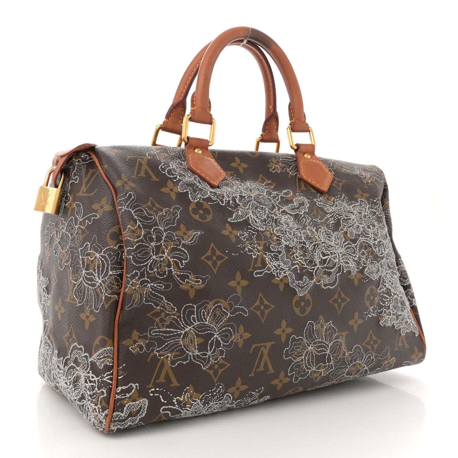 Monogram Dentelle Speedy 30 Silver