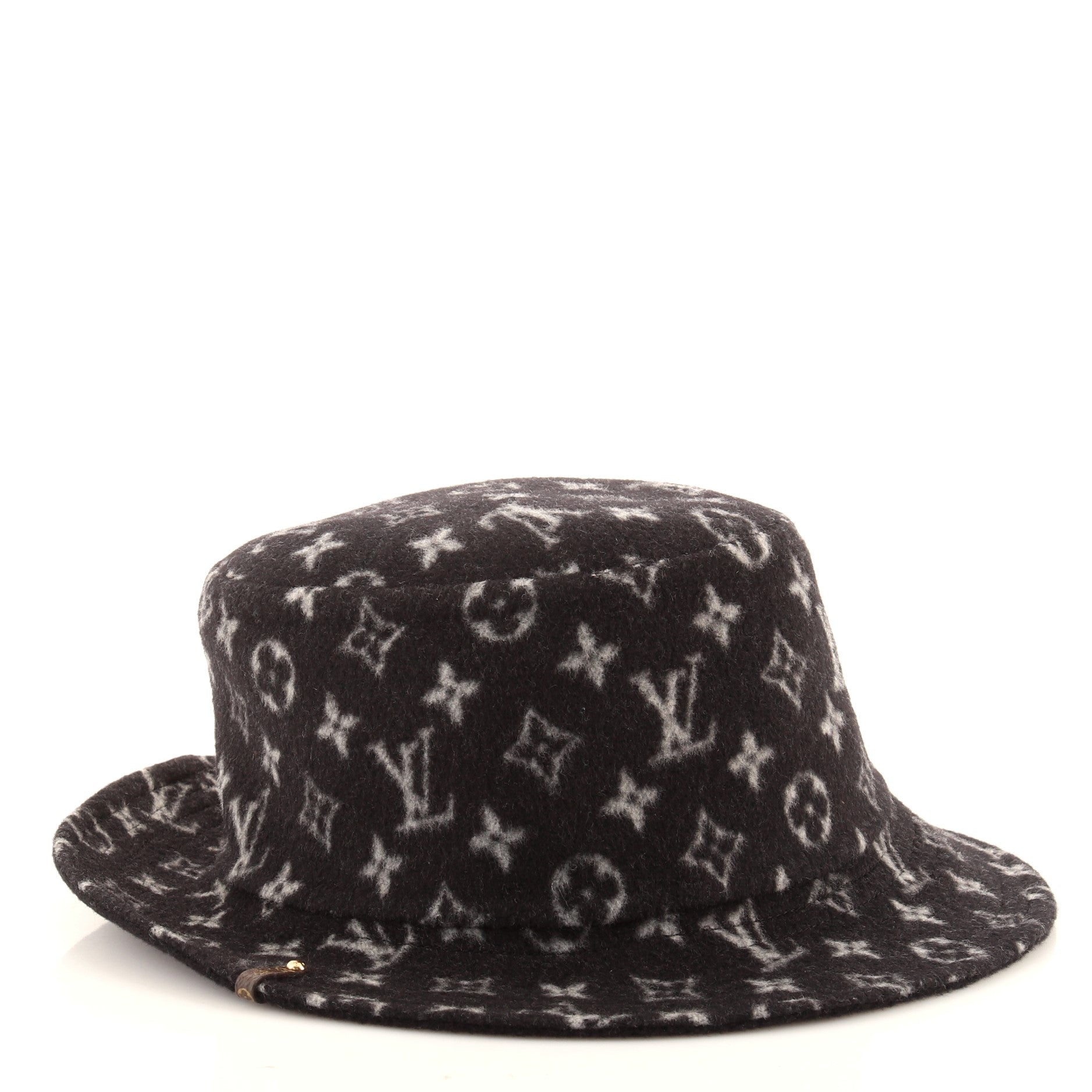 Carry On Reversible Bob Hat Monogram Wool Medium
