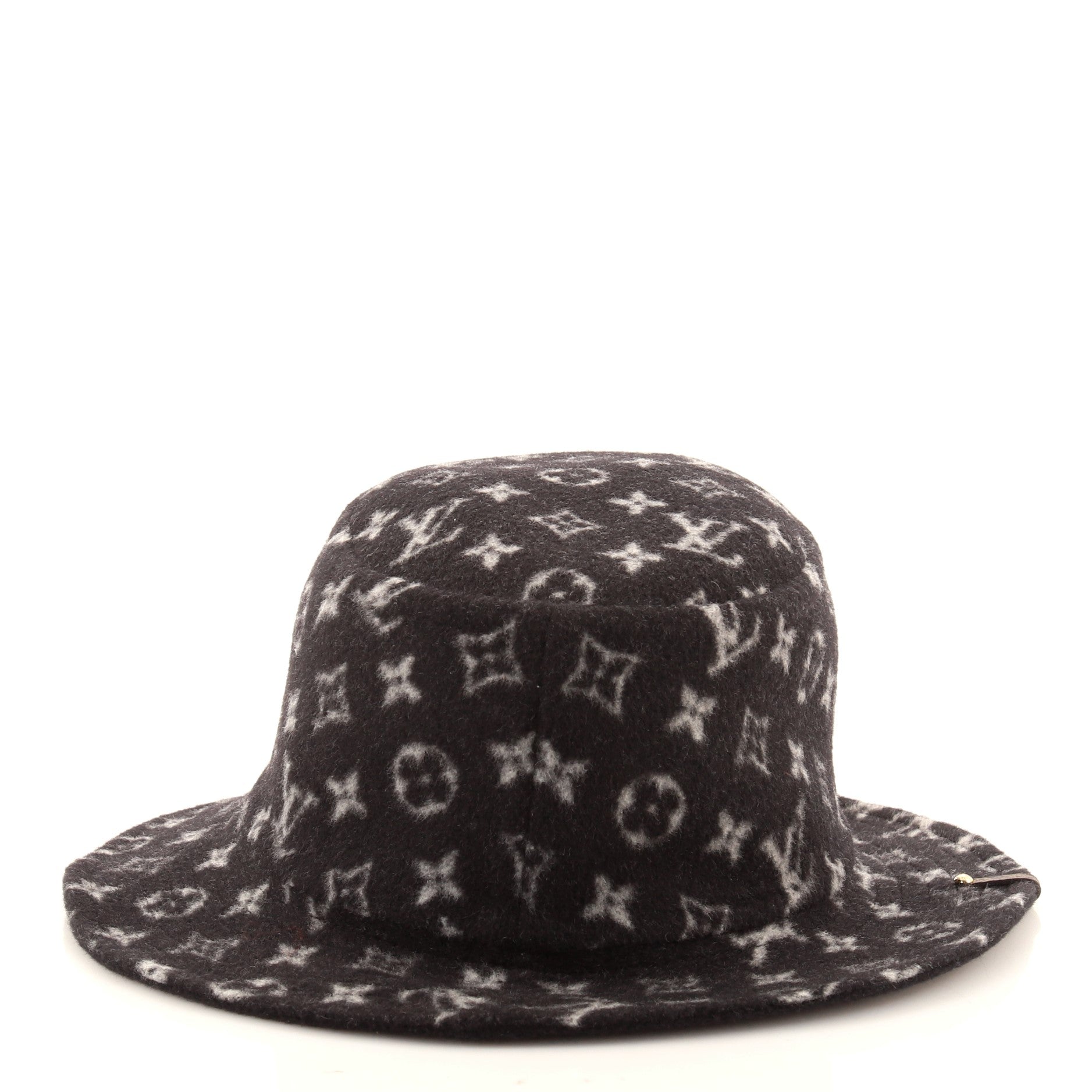 Carry On Reversible Bob Hat Monogram Wool Medium