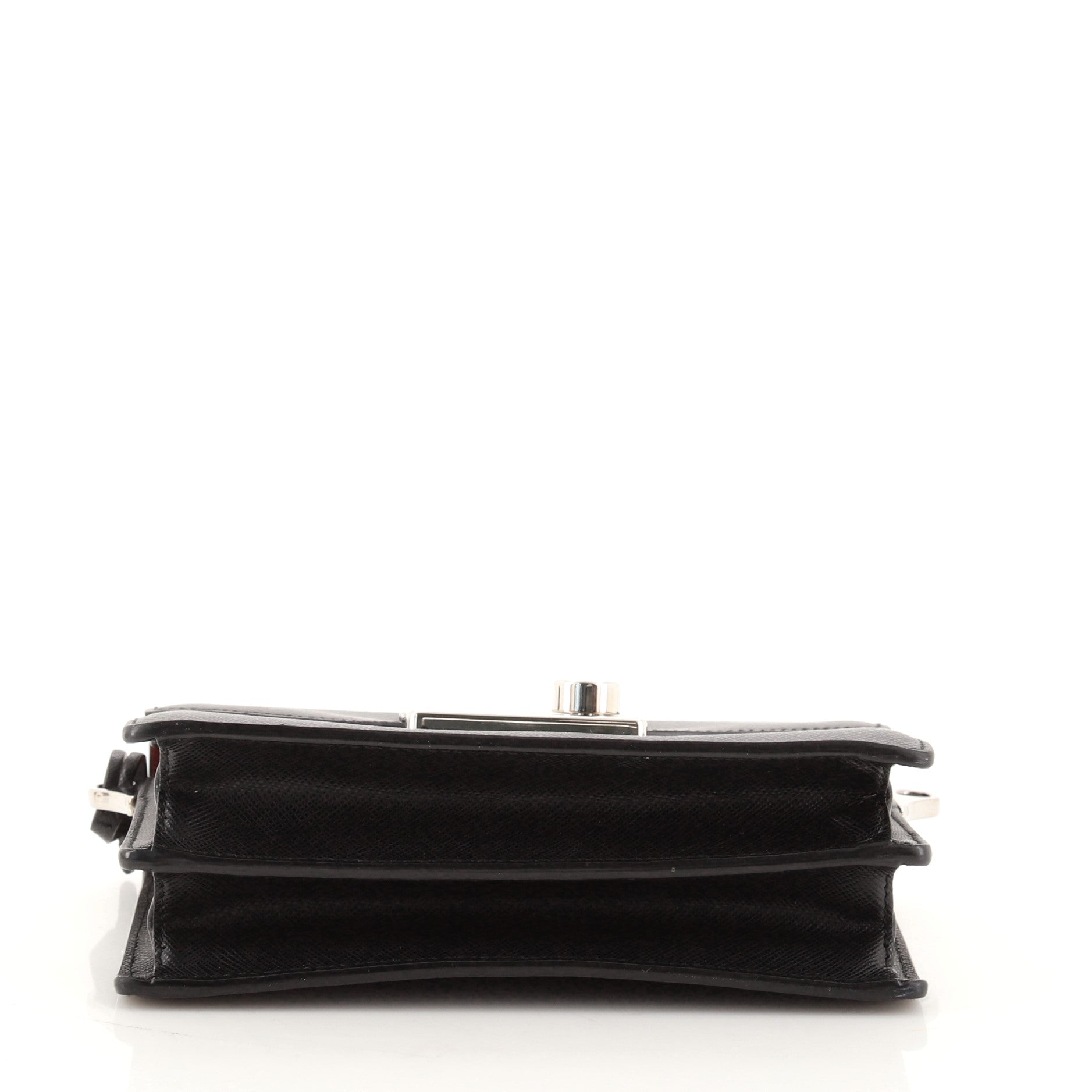 Convertible Sound Bag Saffiano Leather Mini