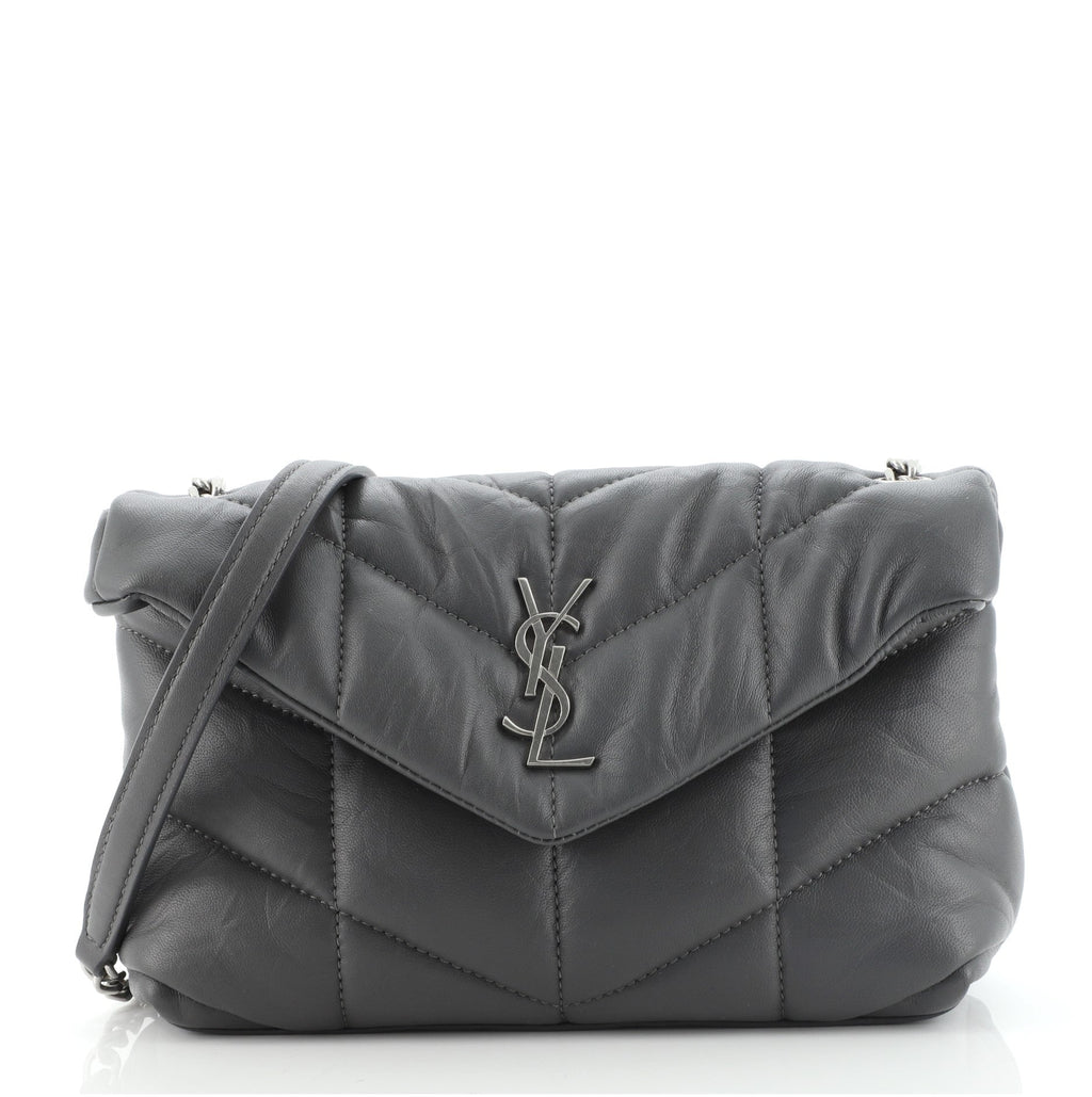 LouLou Puffer Shoulder Bag Quilted Leather Mini