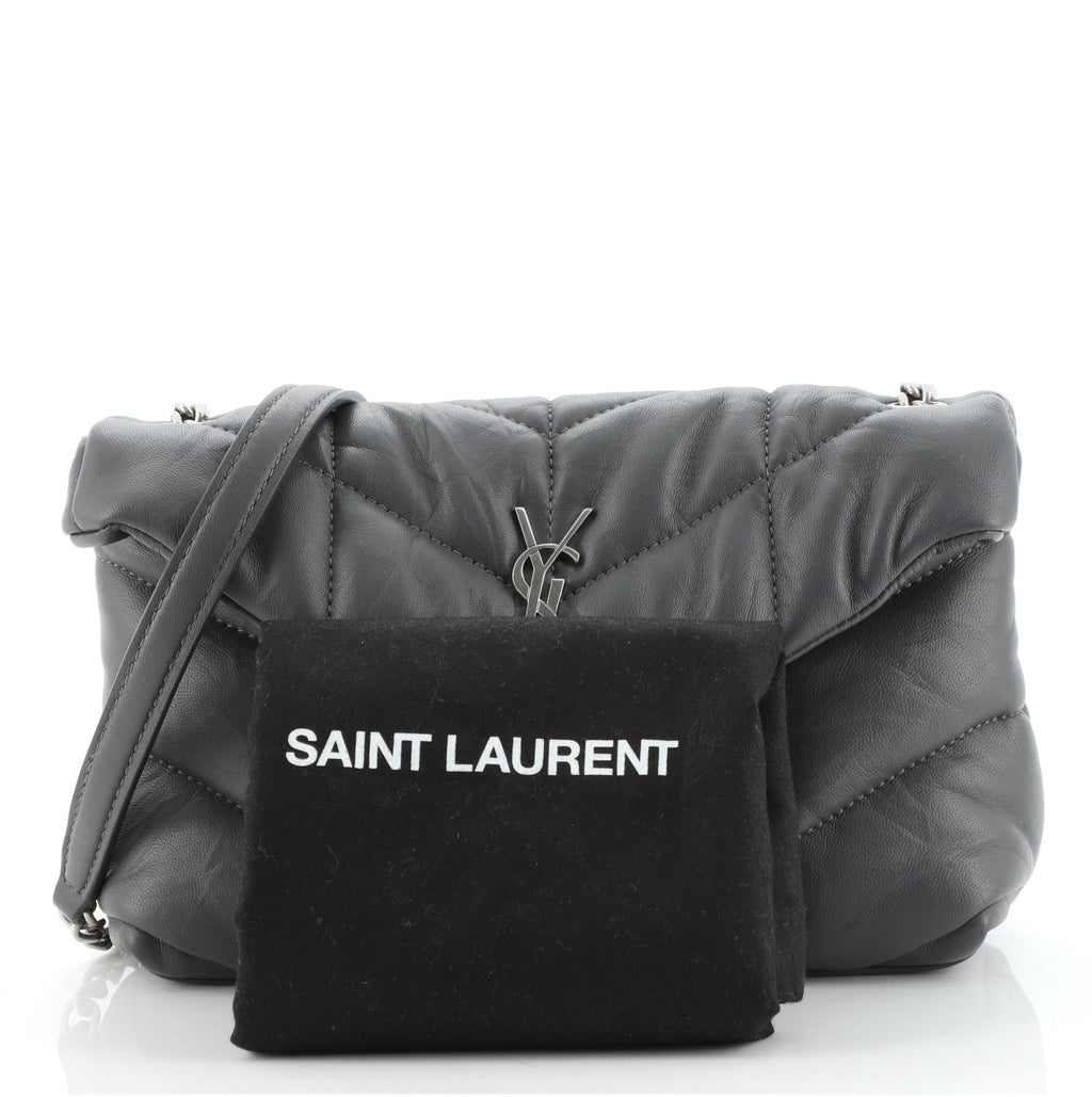 LouLou Puffer Shoulder Bag Quilted Leather Mini