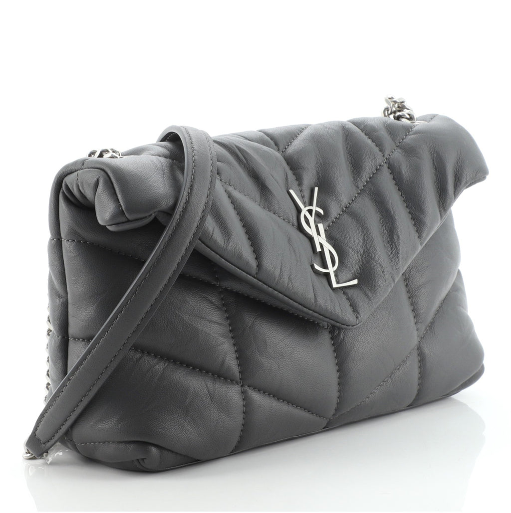 LouLou Puffer Shoulder Bag Quilted Leather Mini