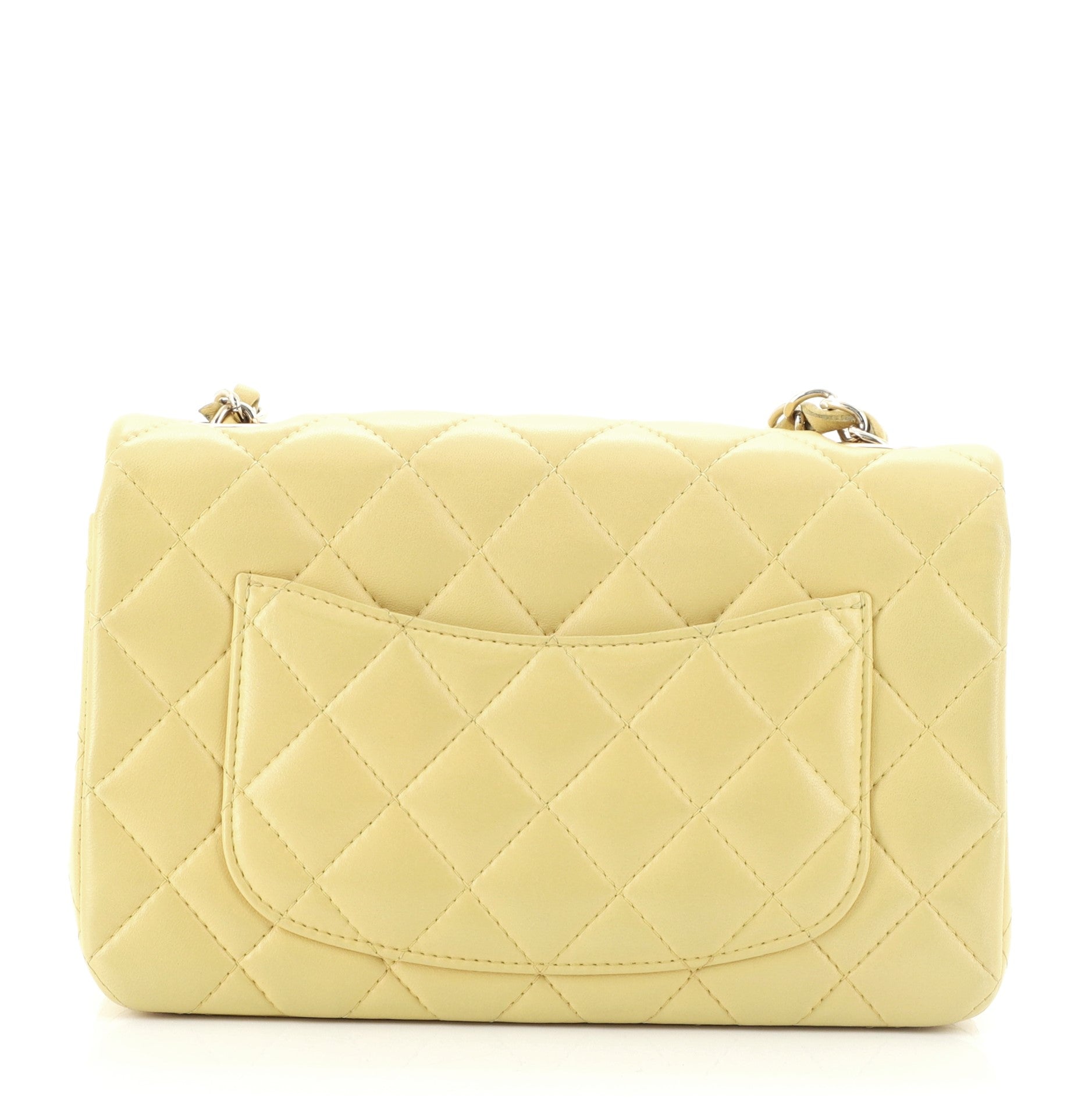 Classic Single Flap Bag Quilted Lambskin Mini