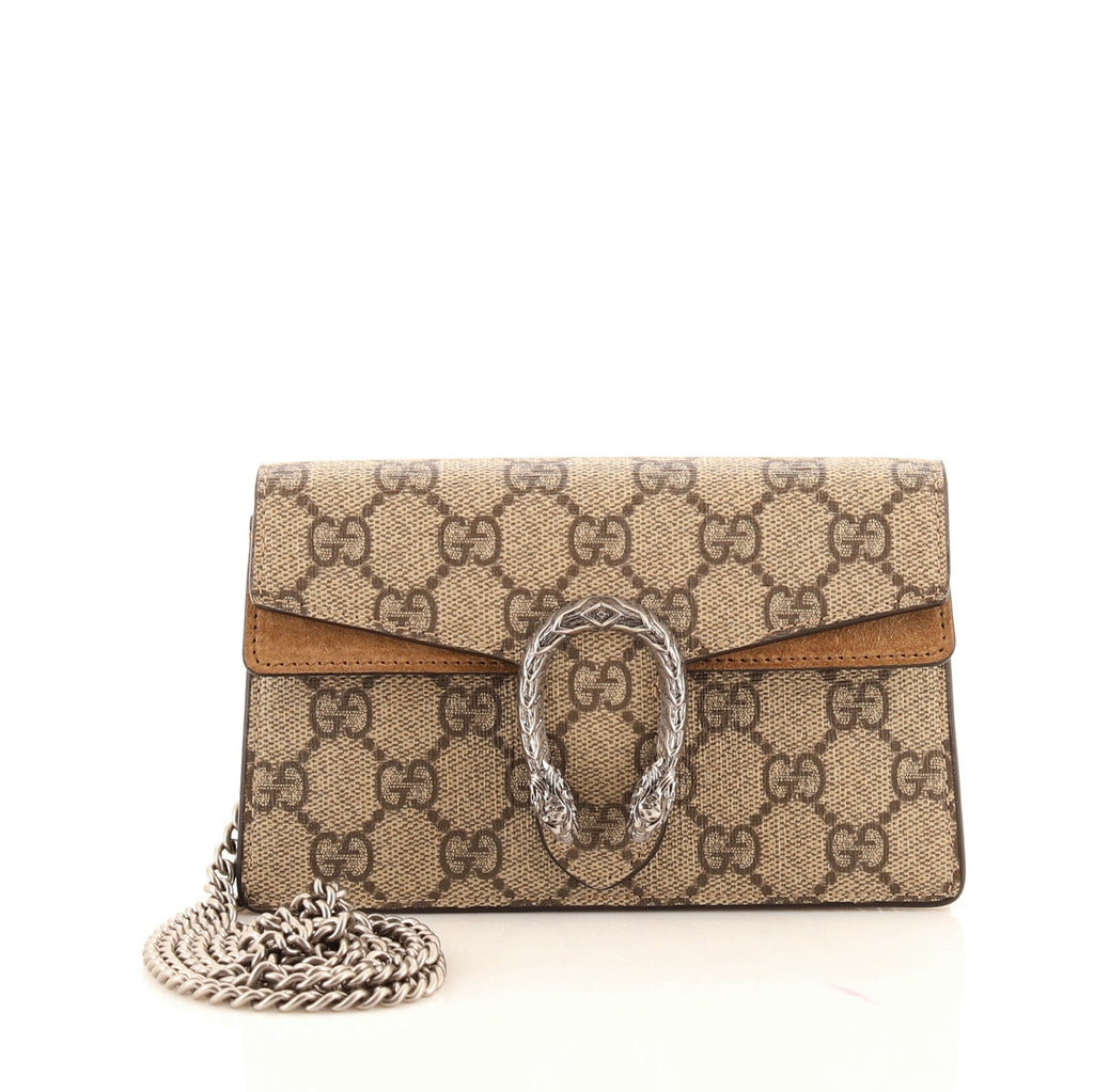 Dionysus Bag GG Coated Canvas Super Mini