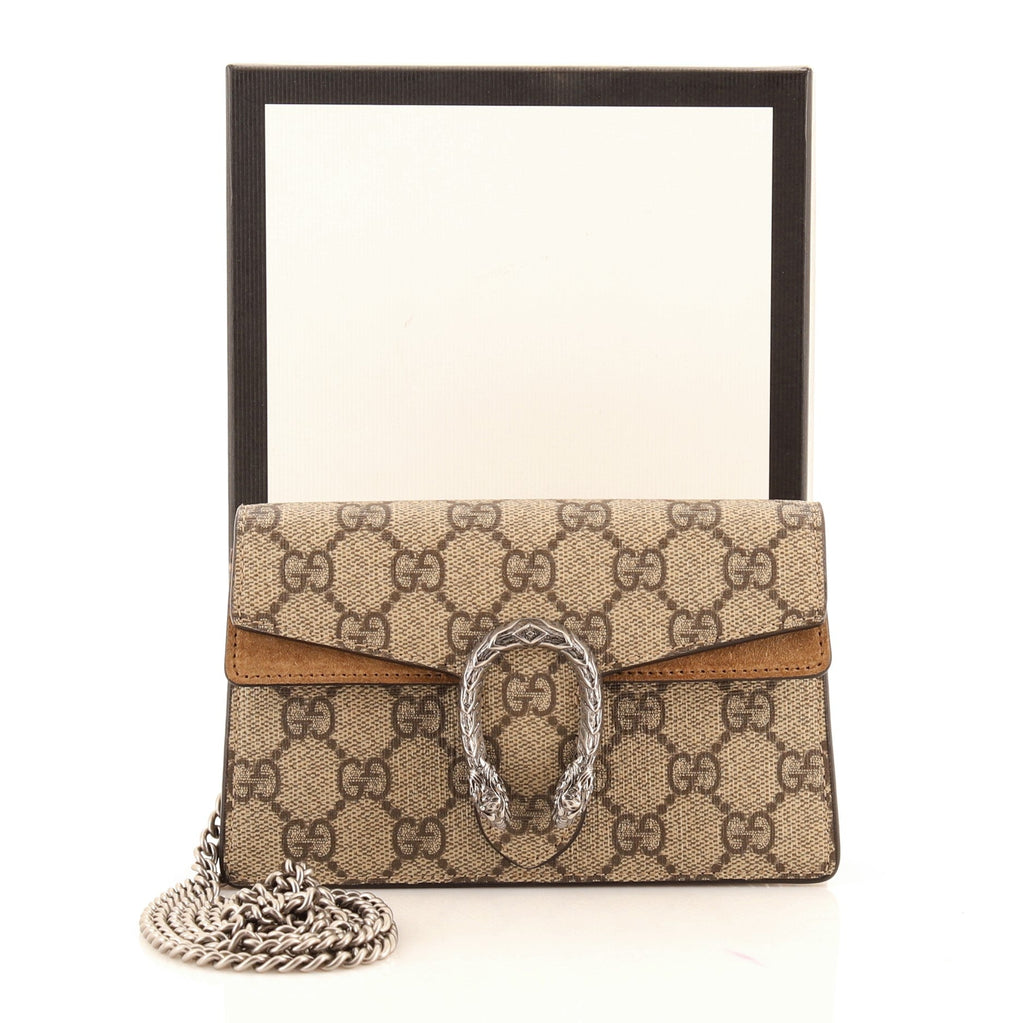 Dionysus Bag GG Coated Canvas Super Mini