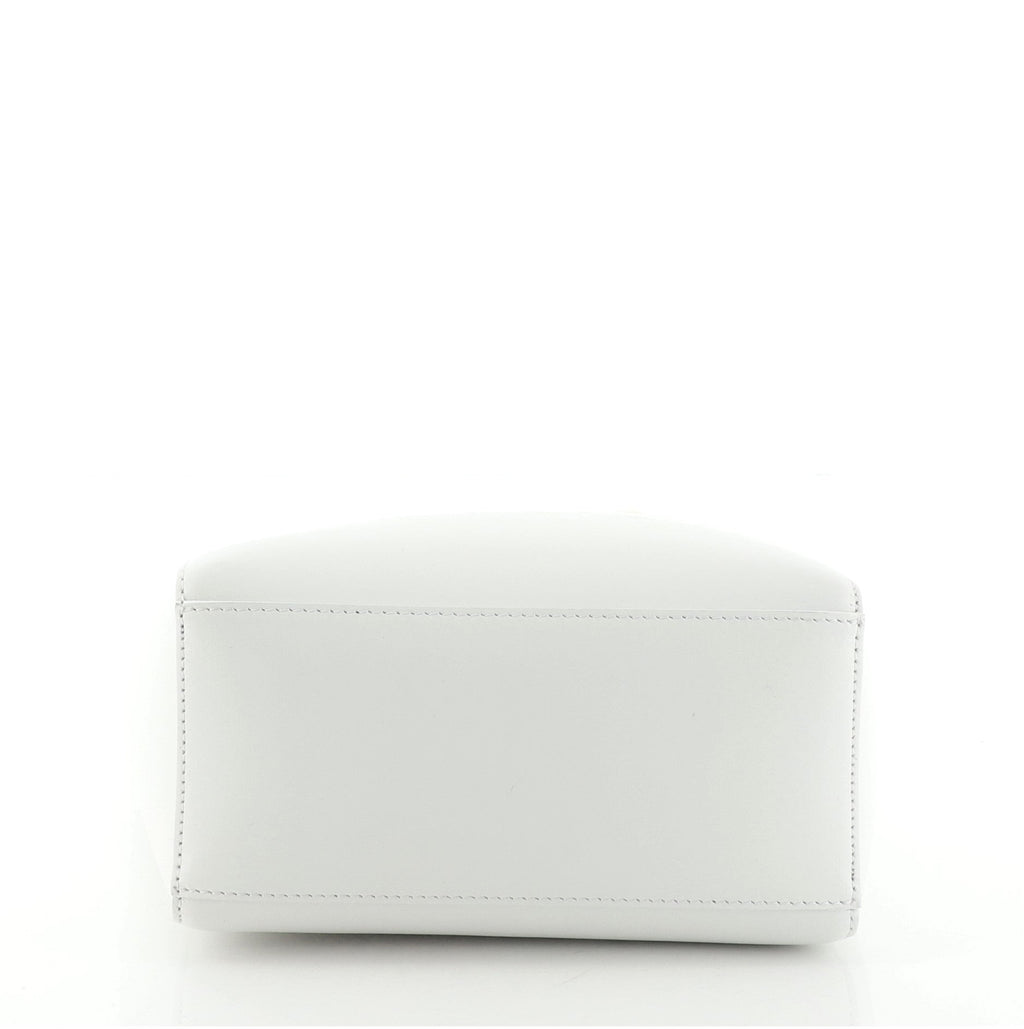 Logo North South Tote Leather Mini