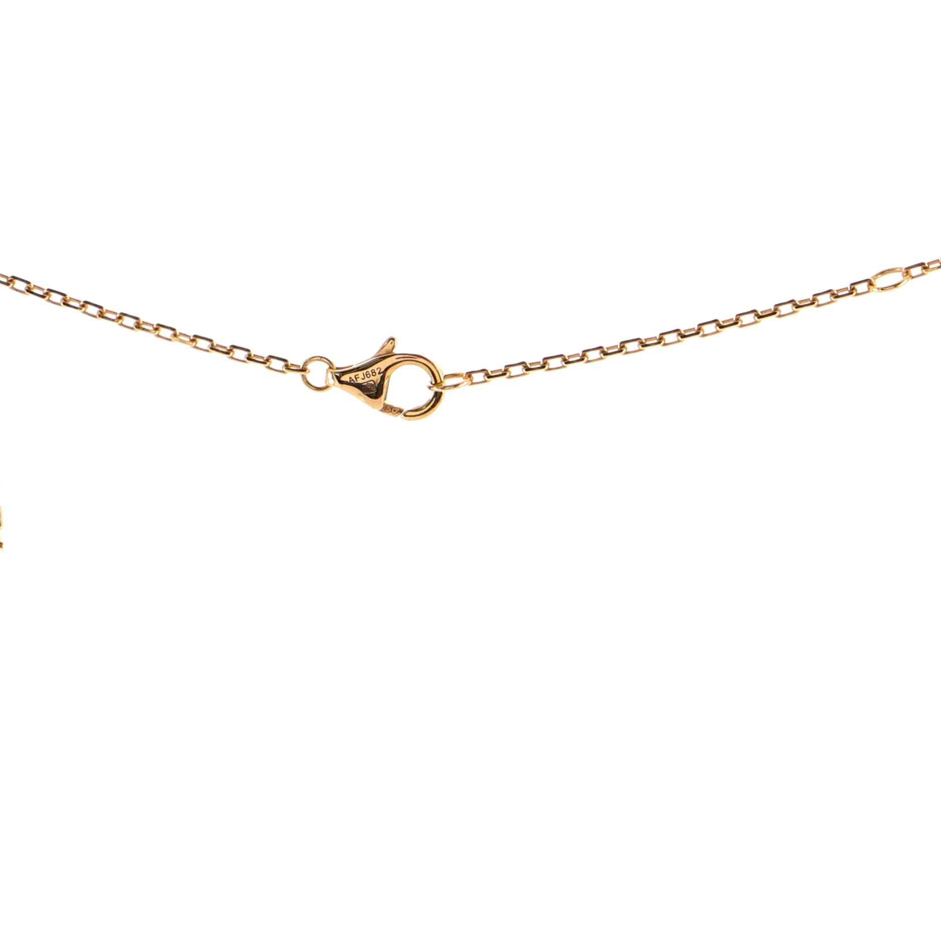 Trinity Pendant Necklace 18K Tricolor Gold and Diamond