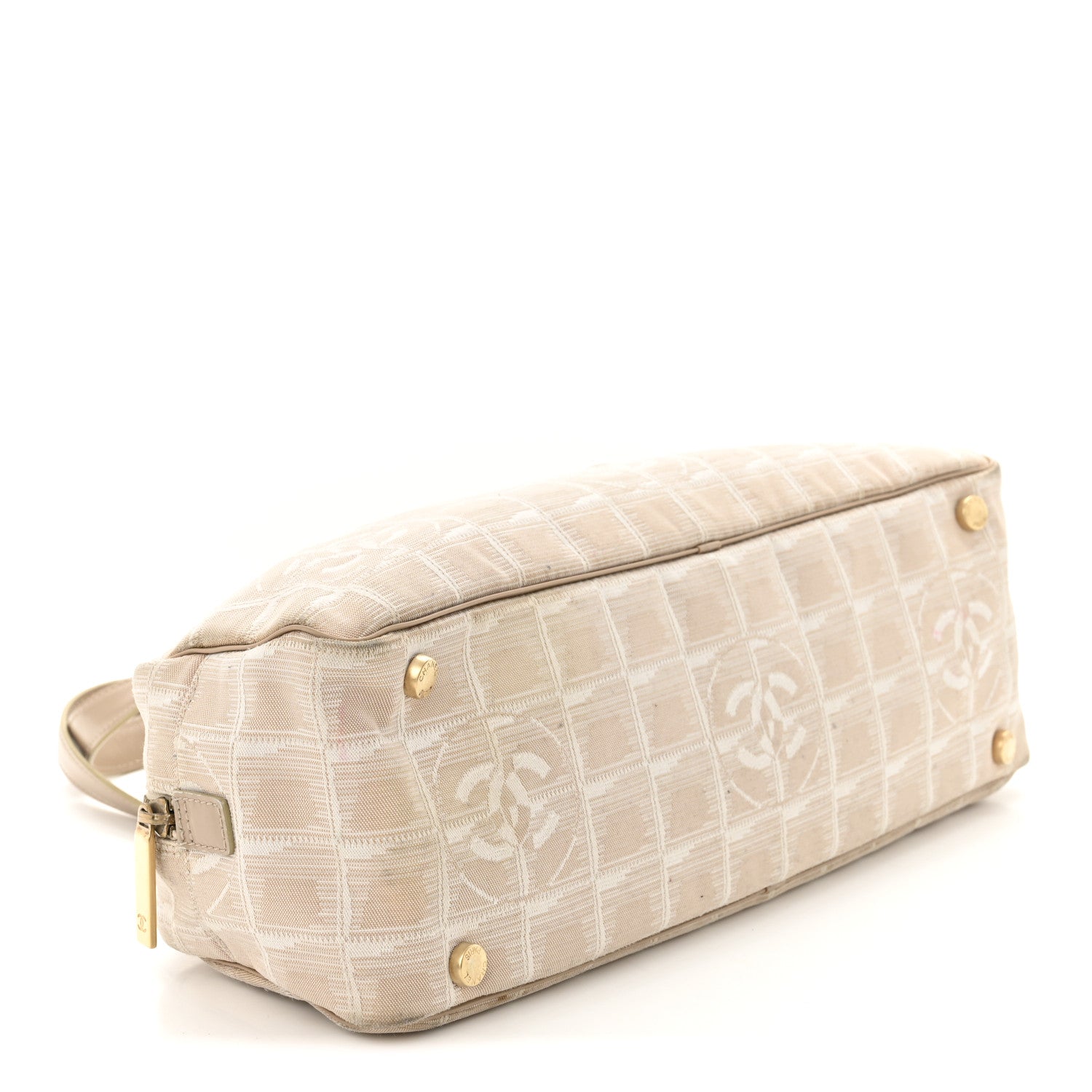Nylon Travel Bowler Beige