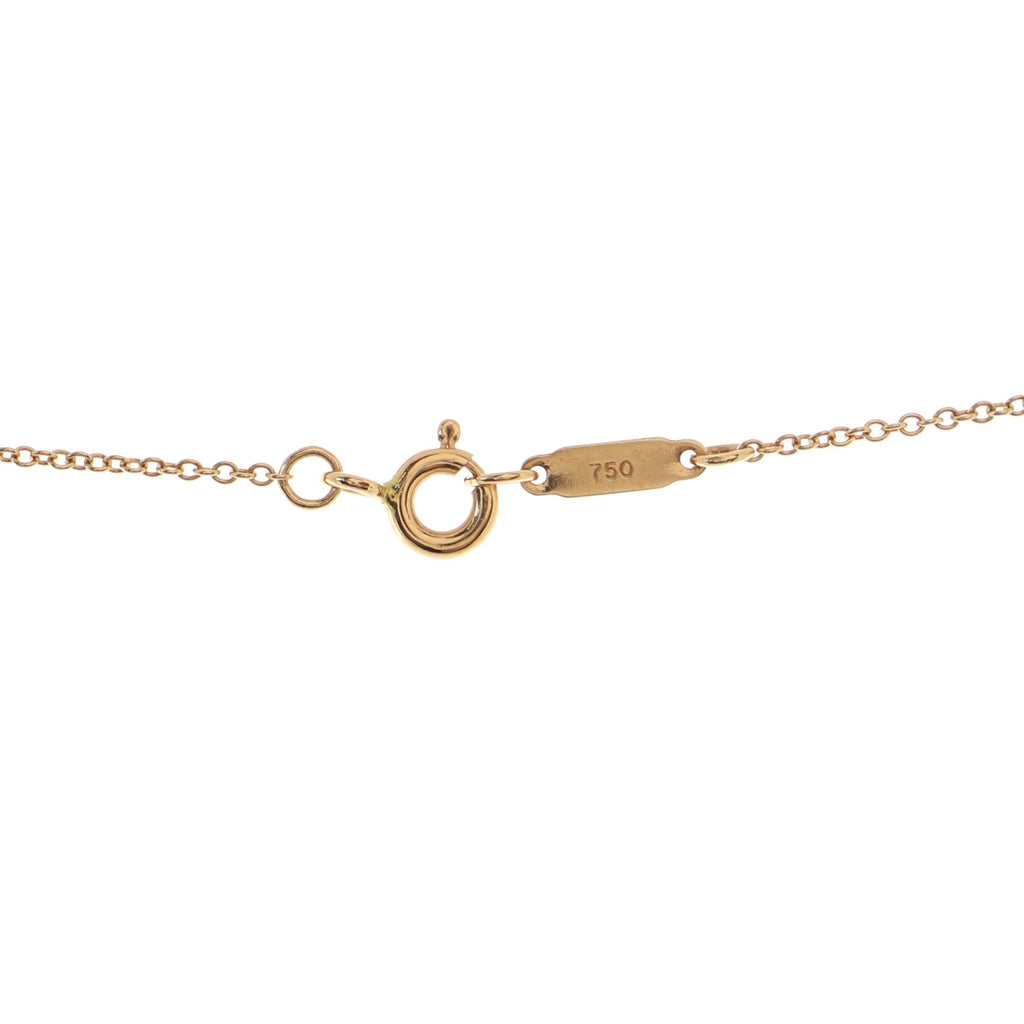 Butterfly motif Pendant Nekclace Necklace 18K Rose Gold