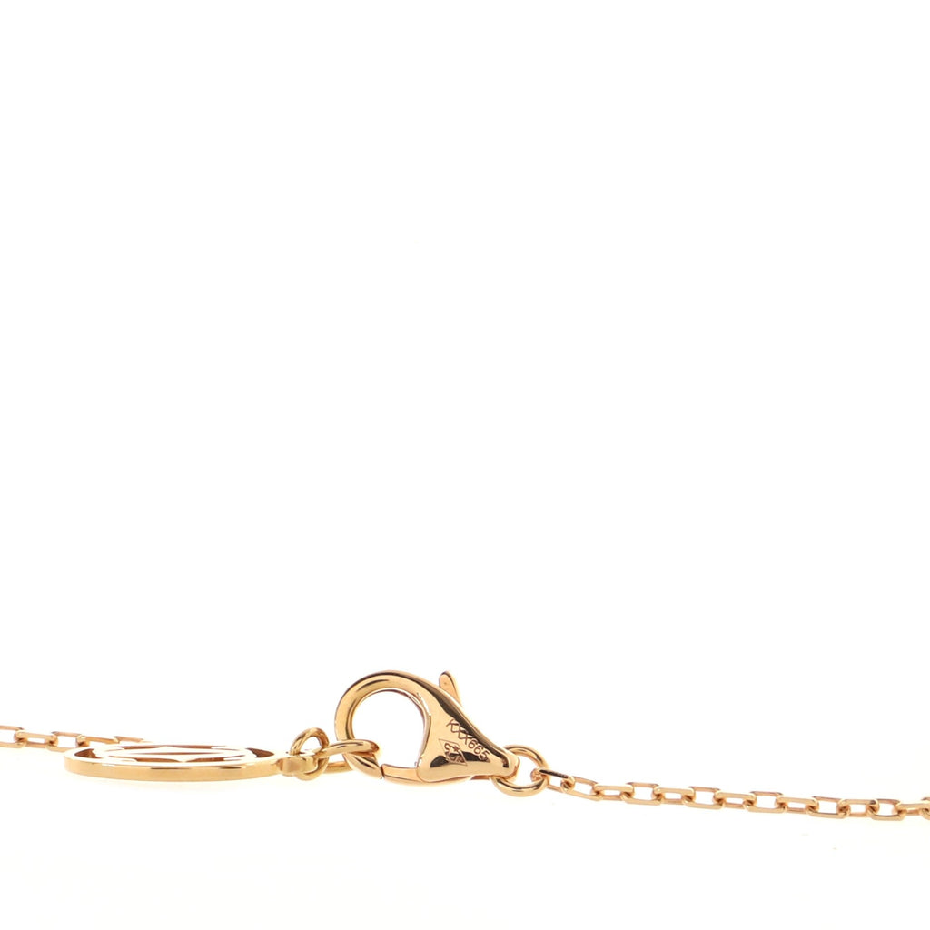 Diamants Legers Pendant Necklace 18K Rose Gold with Diamond Small