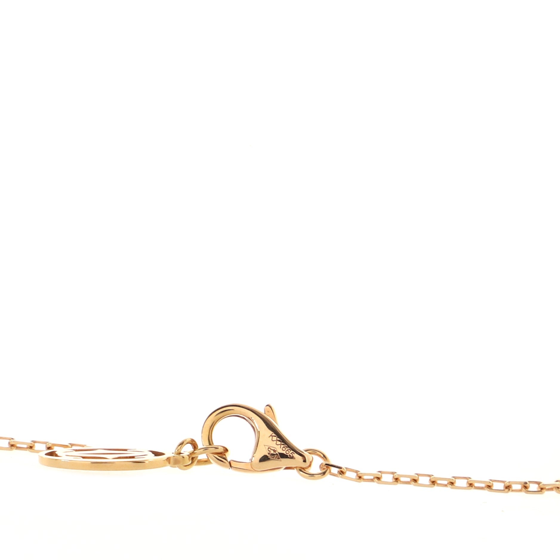 Diamants Legers Pendant Necklace 18K Rose Gold with Diamond Small