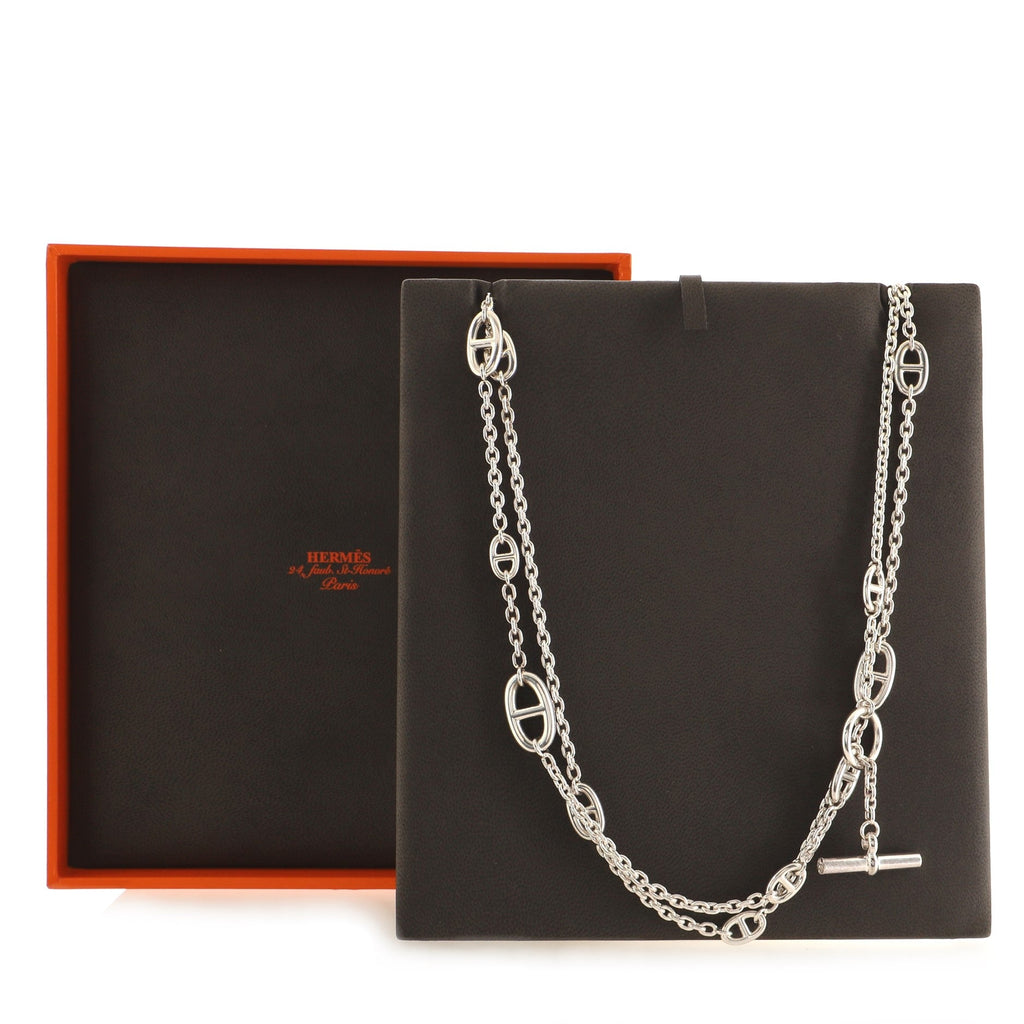 Farandole Long Necklace Sterling Silver 120