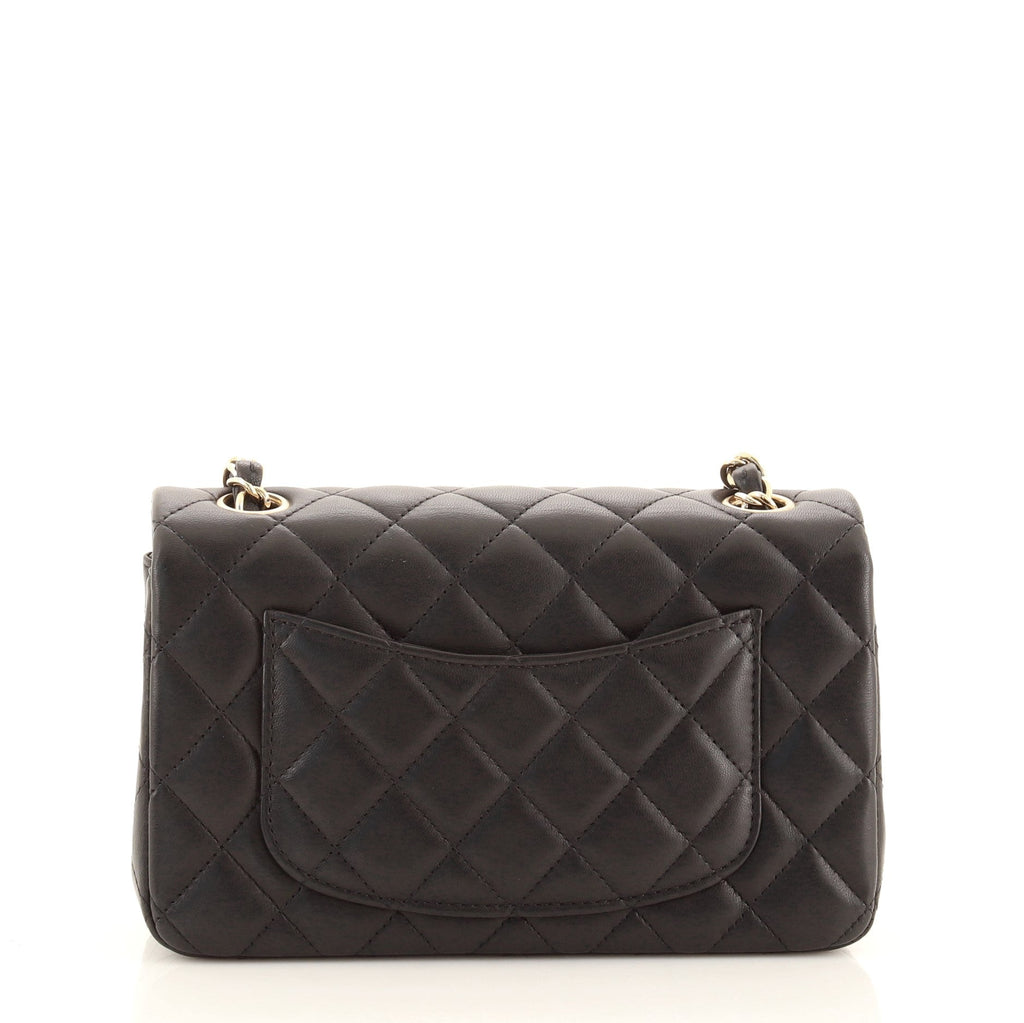 Classic Single Flap Bag Quilted Lambskin Mini