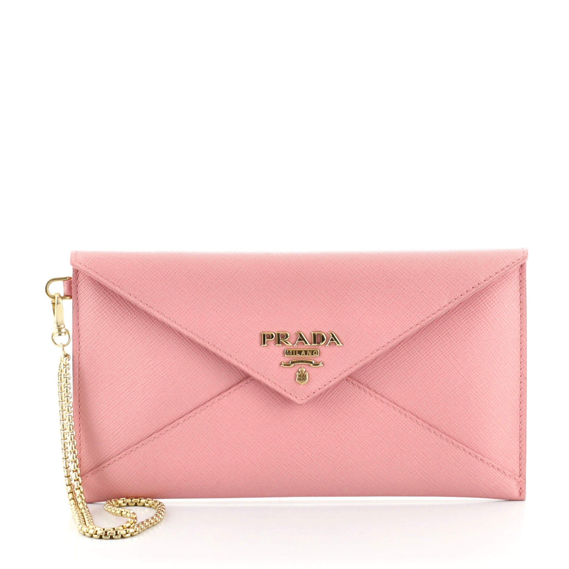 Envelope Clutch Saffiano Leather Small