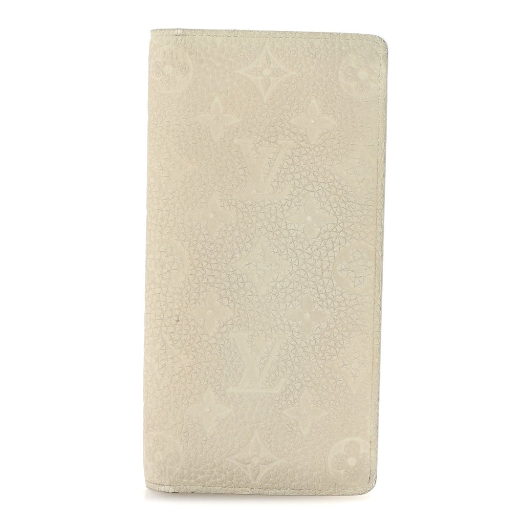 Taurillon Monogram Brazza Wallet White