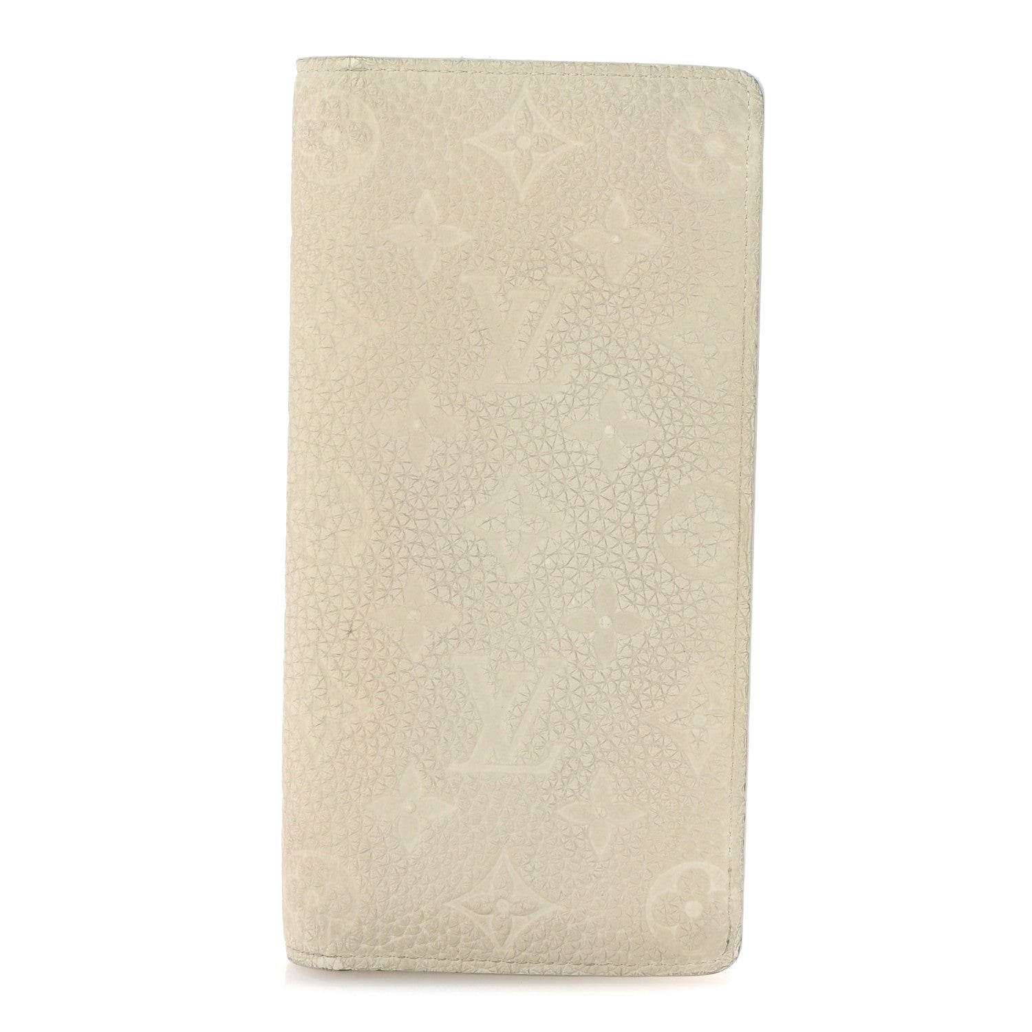 Taurillon Monogram Brazza Wallet White