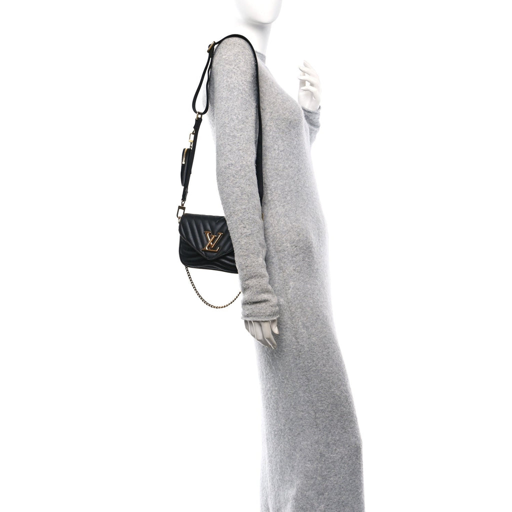 Calfskin New Wave Multi Pochette Black