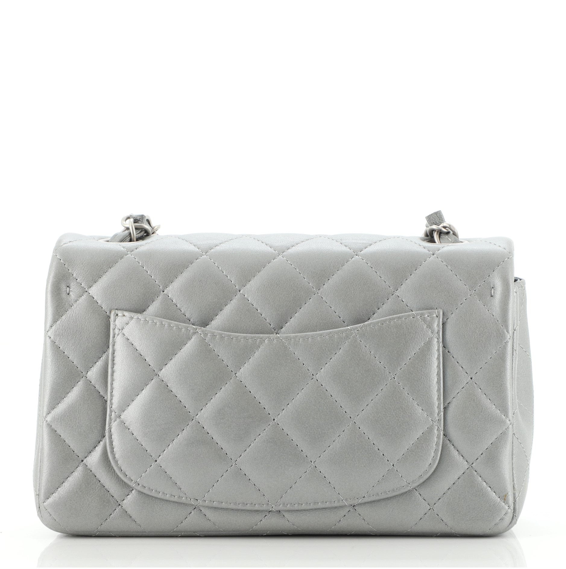 Classic Single Flap Bag Quilted Lambskin Mini