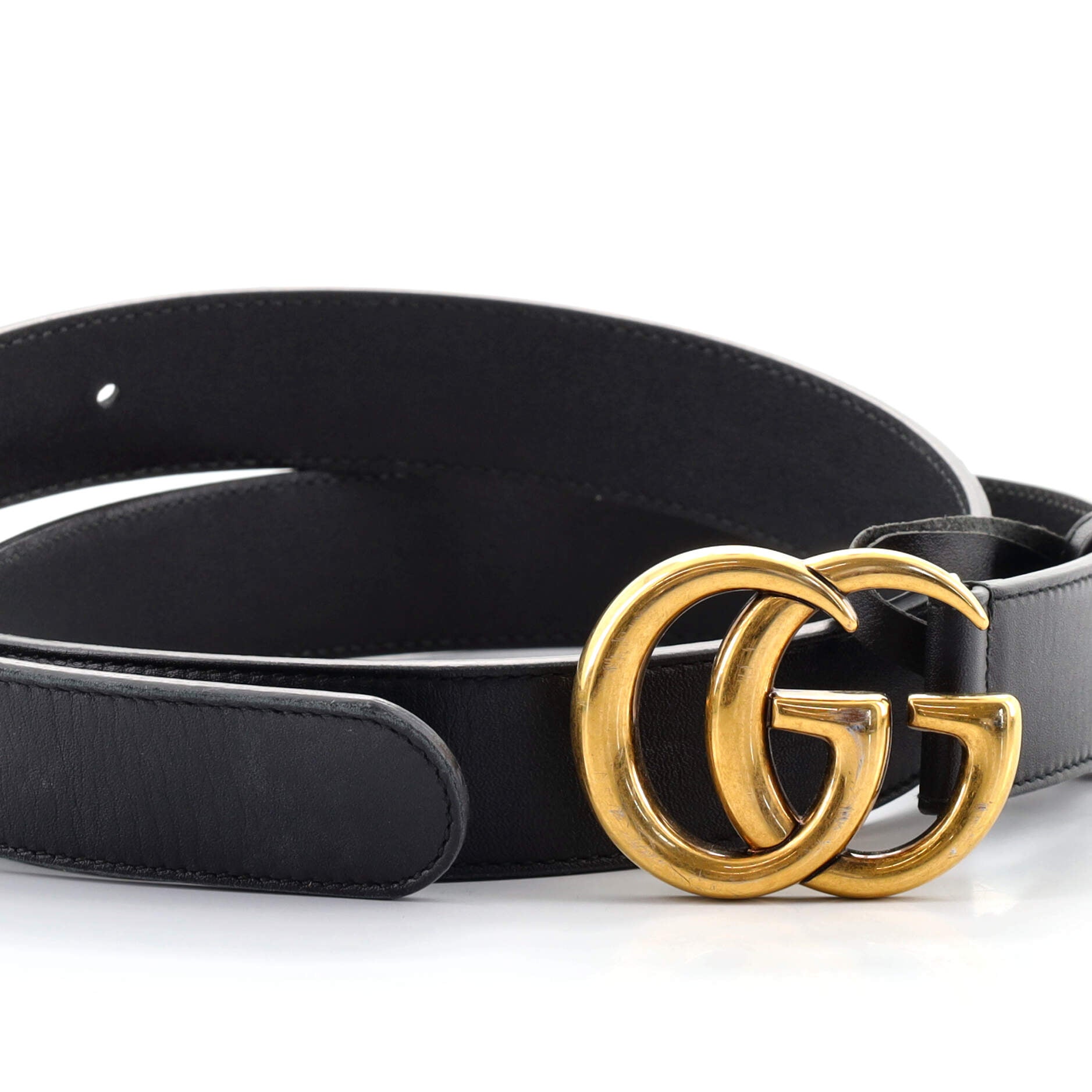 GG Marmont Belt Leather Medium 85