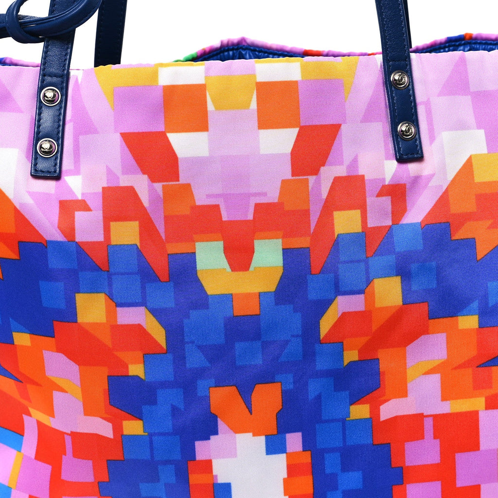 Nylon Printed CC Tote Multicolor