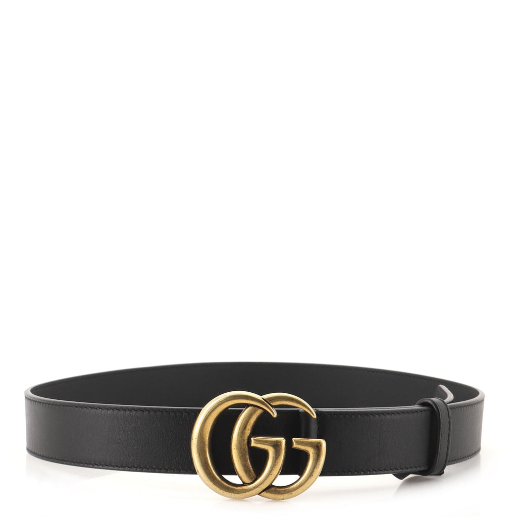 GG Marmont Belt Leather Medium 75