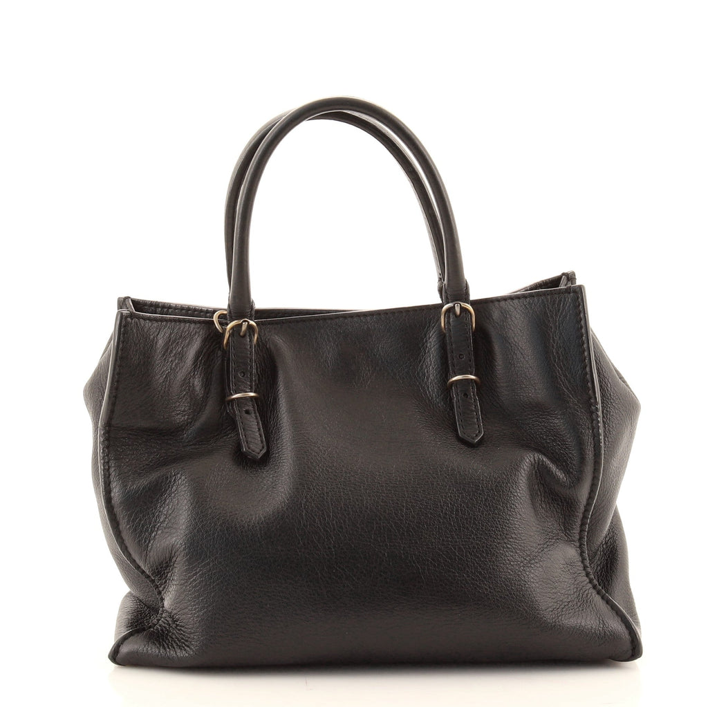 Papier A4 Classic Studs Bag Leather Mini