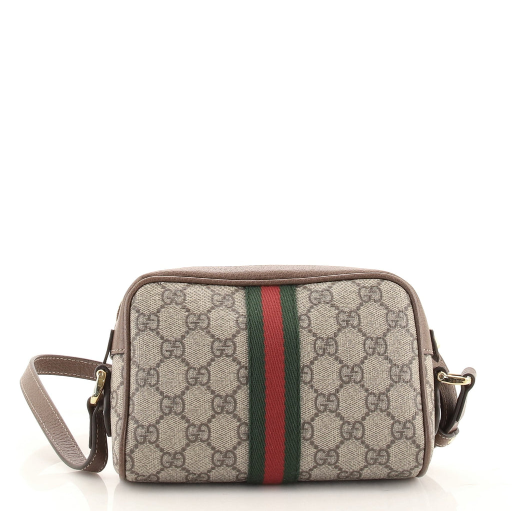 Ophidia Shoulder Bag GG Coated Canvas Mini