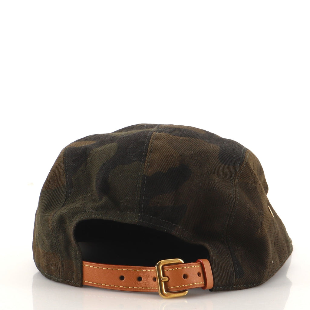Baseball Cap Limited Edition Supreme Camouflage Canvas Large
