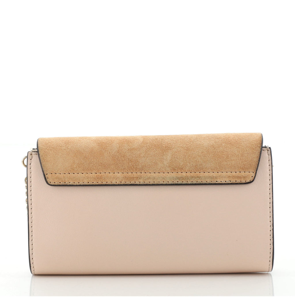 Faye Shoulder Bag Leather and Suede Mini