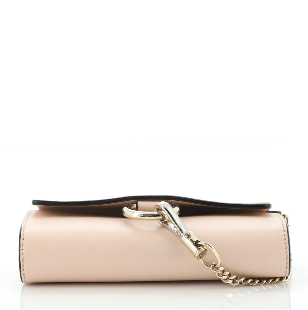 Faye Shoulder Bag Leather and Suede Mini