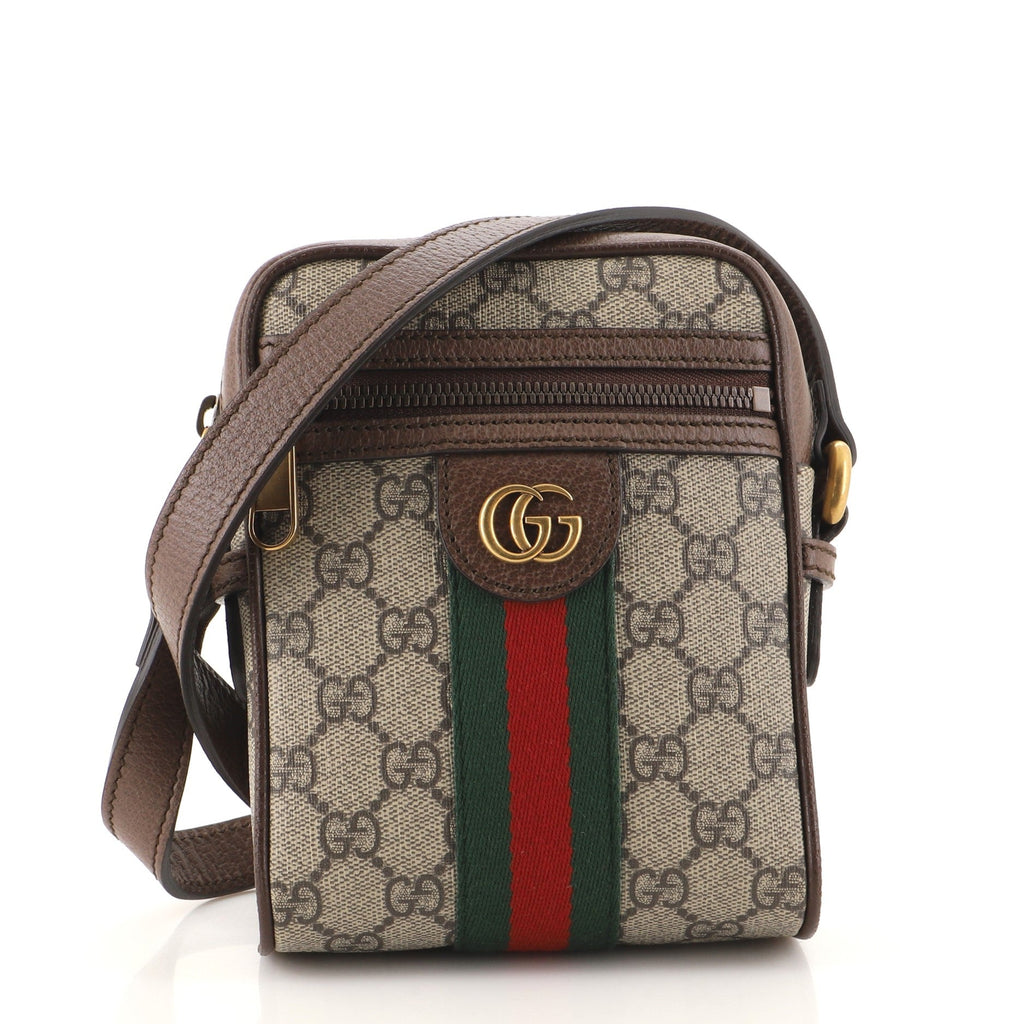 Ophidia Messenger Bag GG Coated Canvas Mini