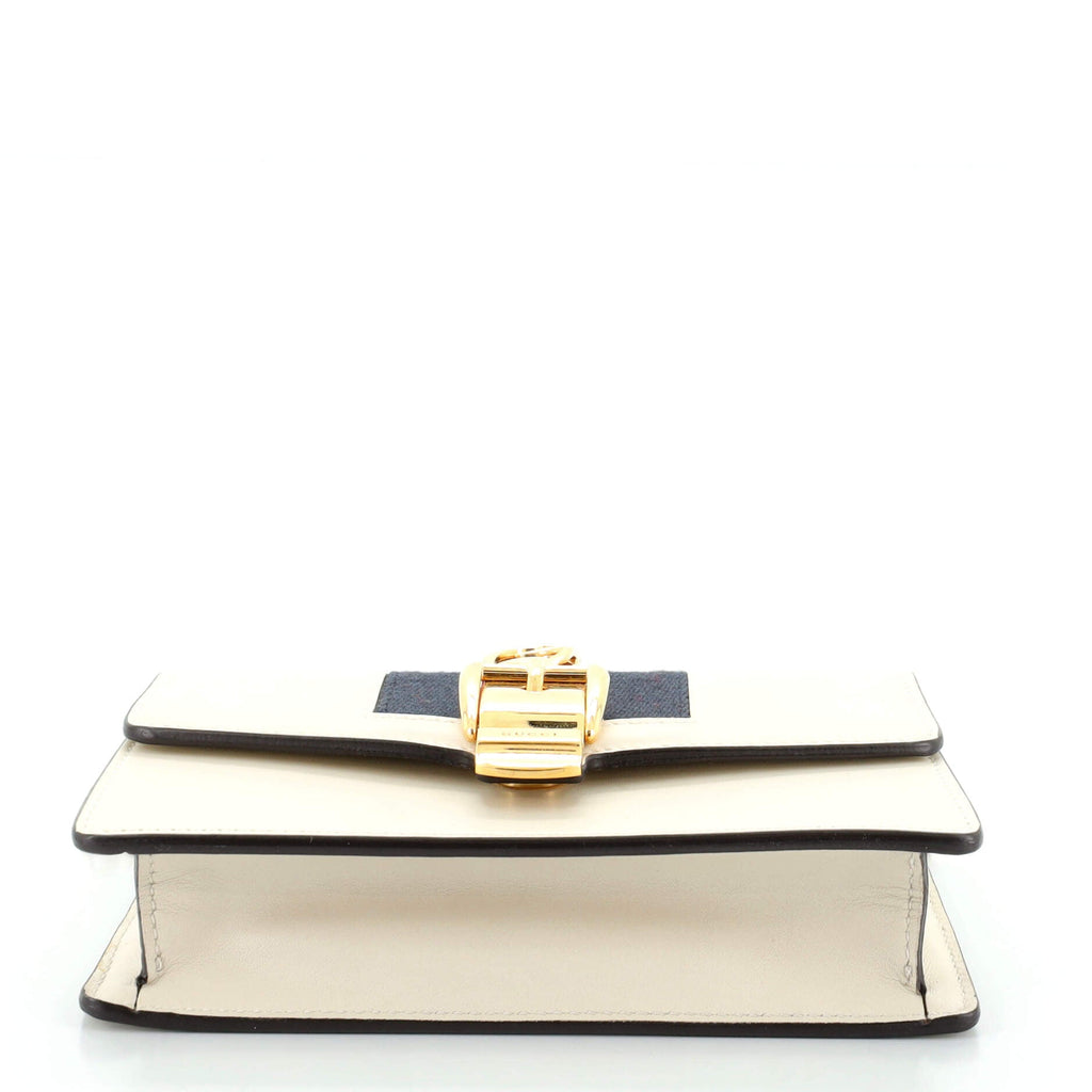 Sylvie Chain Shoulder Bag Leather Super Mini