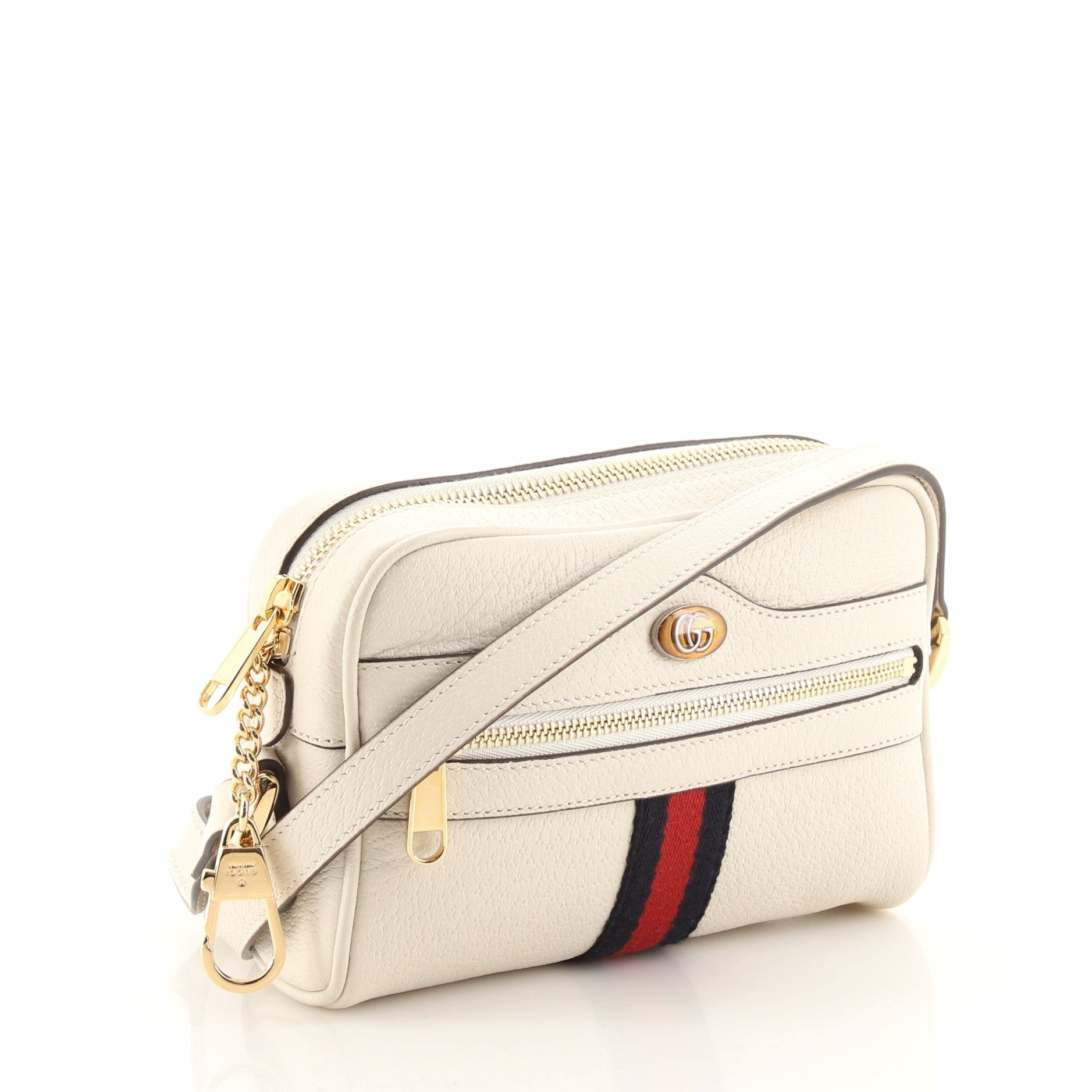 Ophidia Shoulder Bag Leather Mini