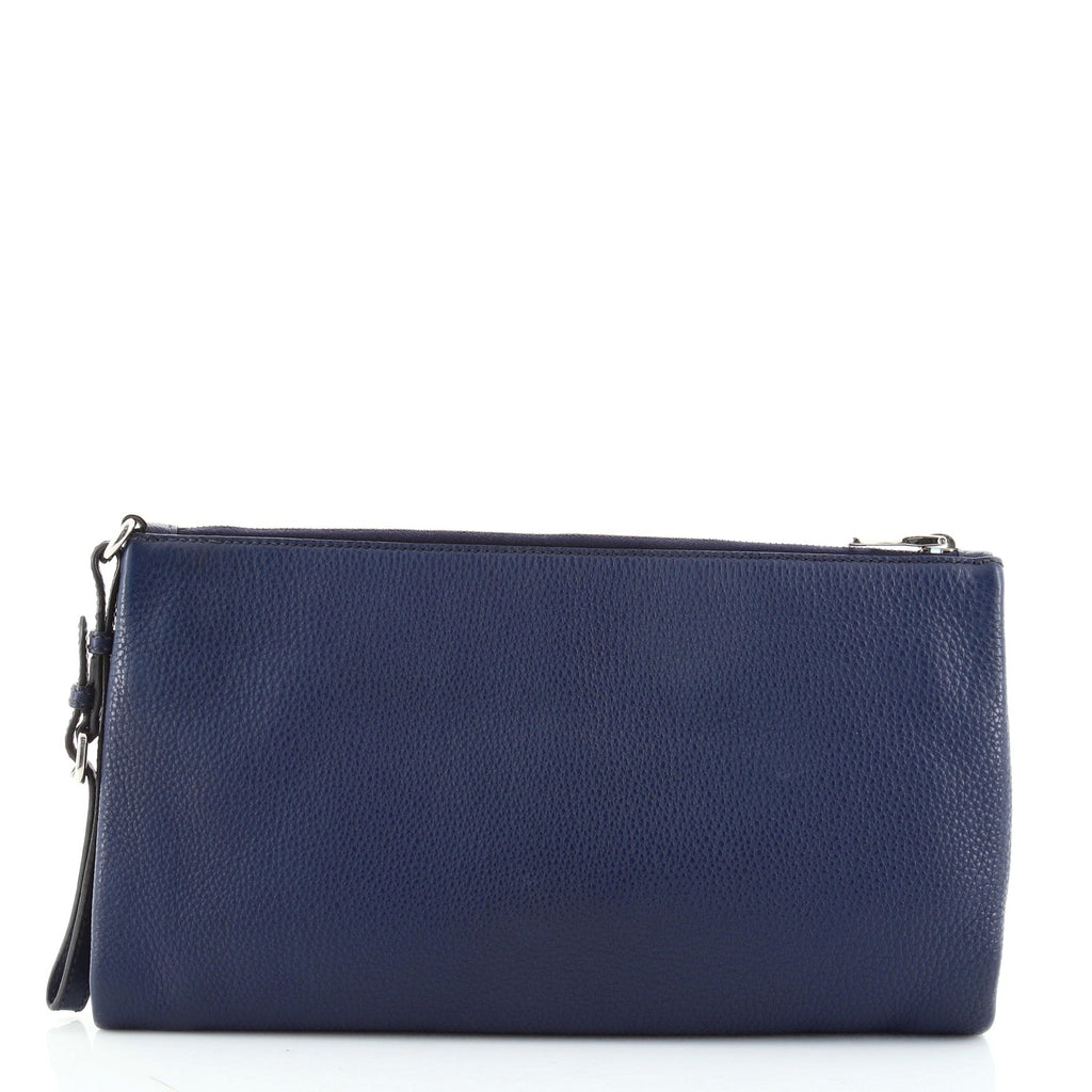Wristlet Clutch Vitello Daino Large