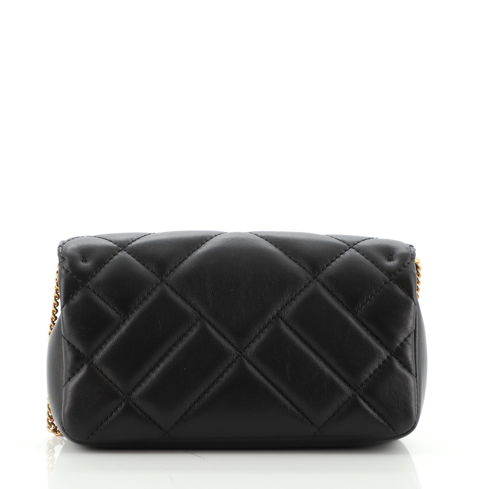 Medusa Icon Crossbody Bag Quilted Leather Mini