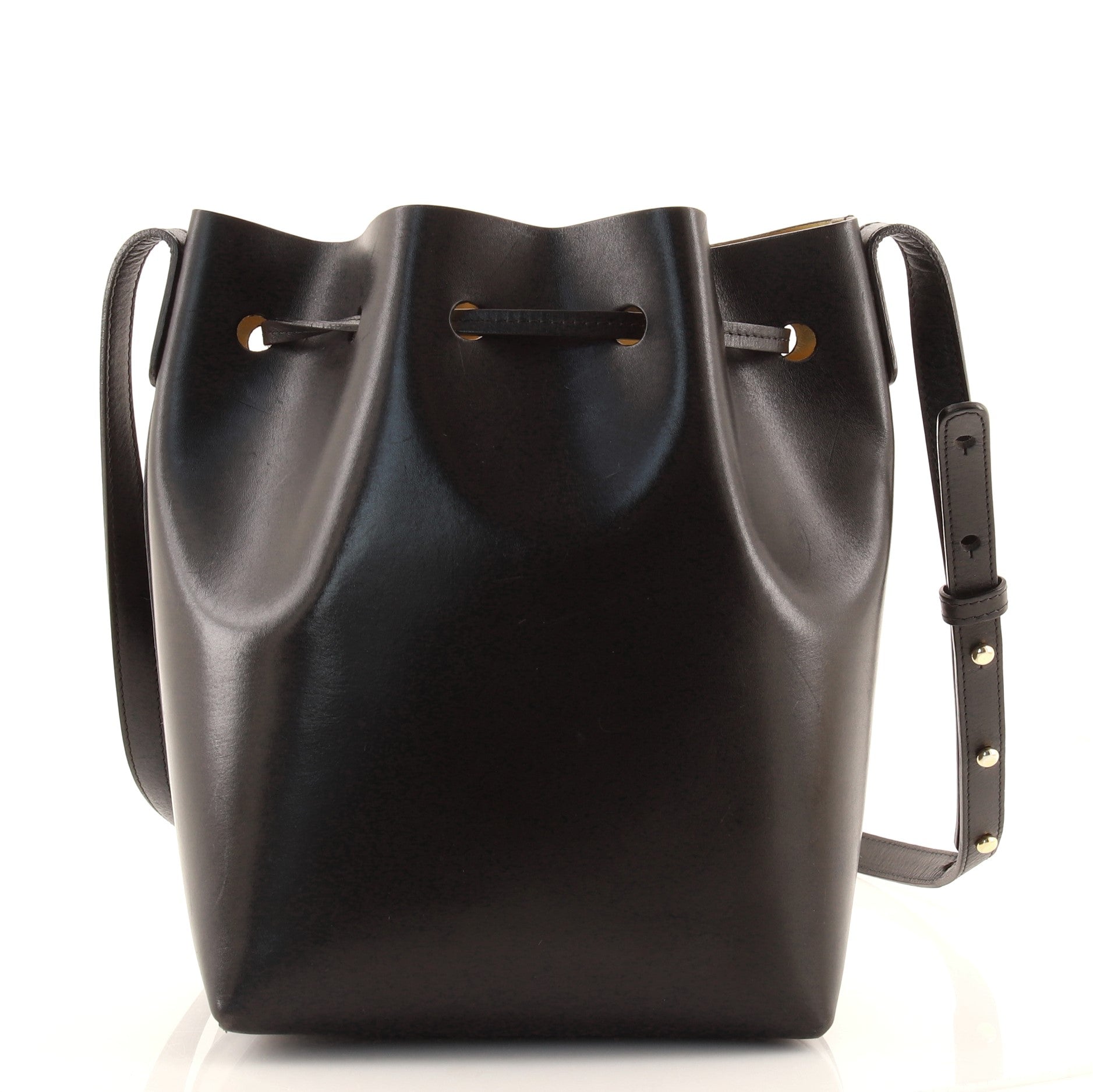 Bucket Bag Leather Mini