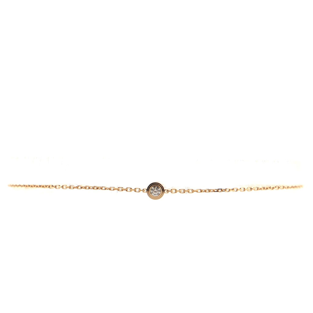 Diamants Legers Bracelet 18K Rose Gold and Diamond XS