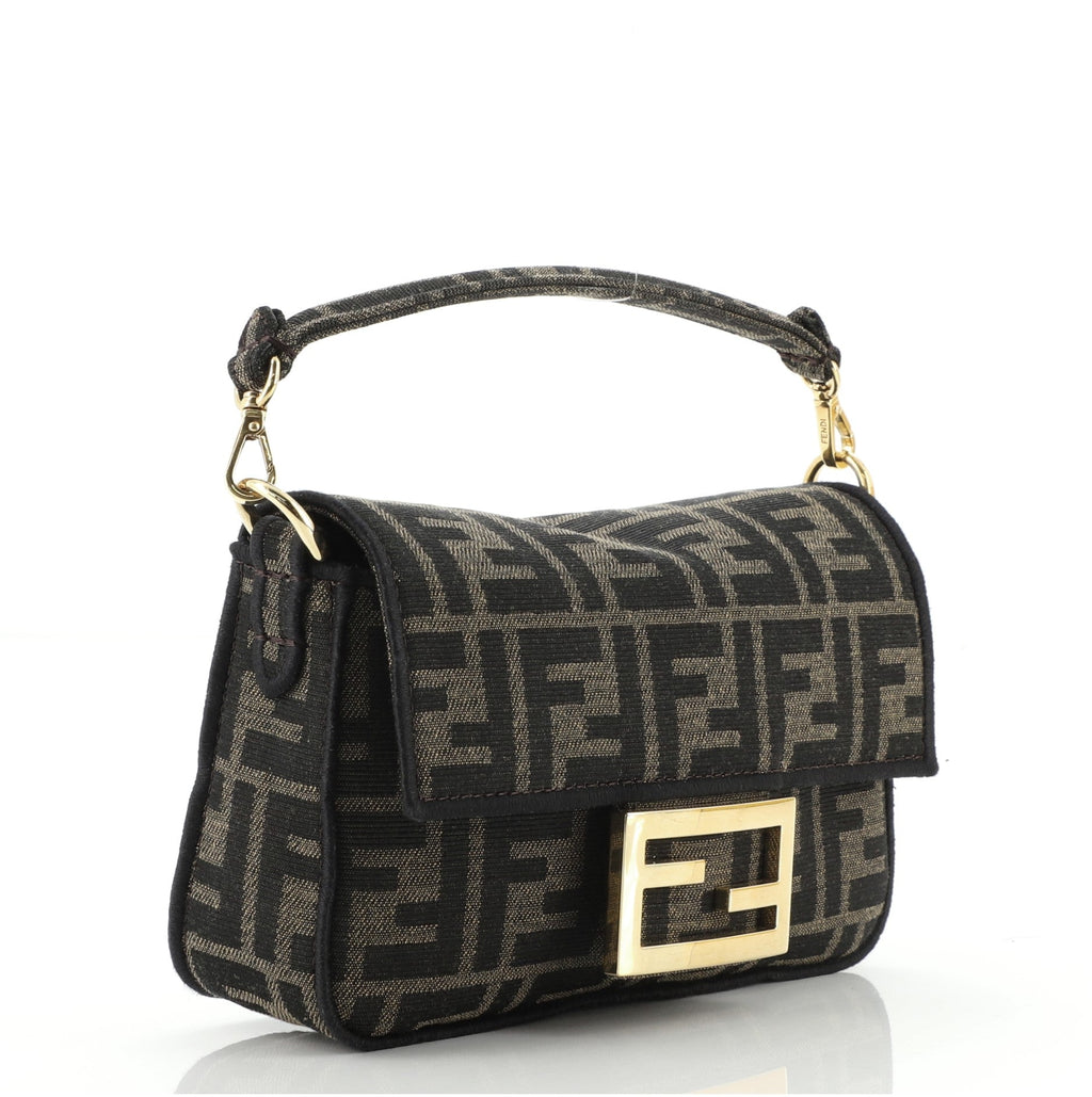 Baguette NM Bag Zucca Canvas Mini
