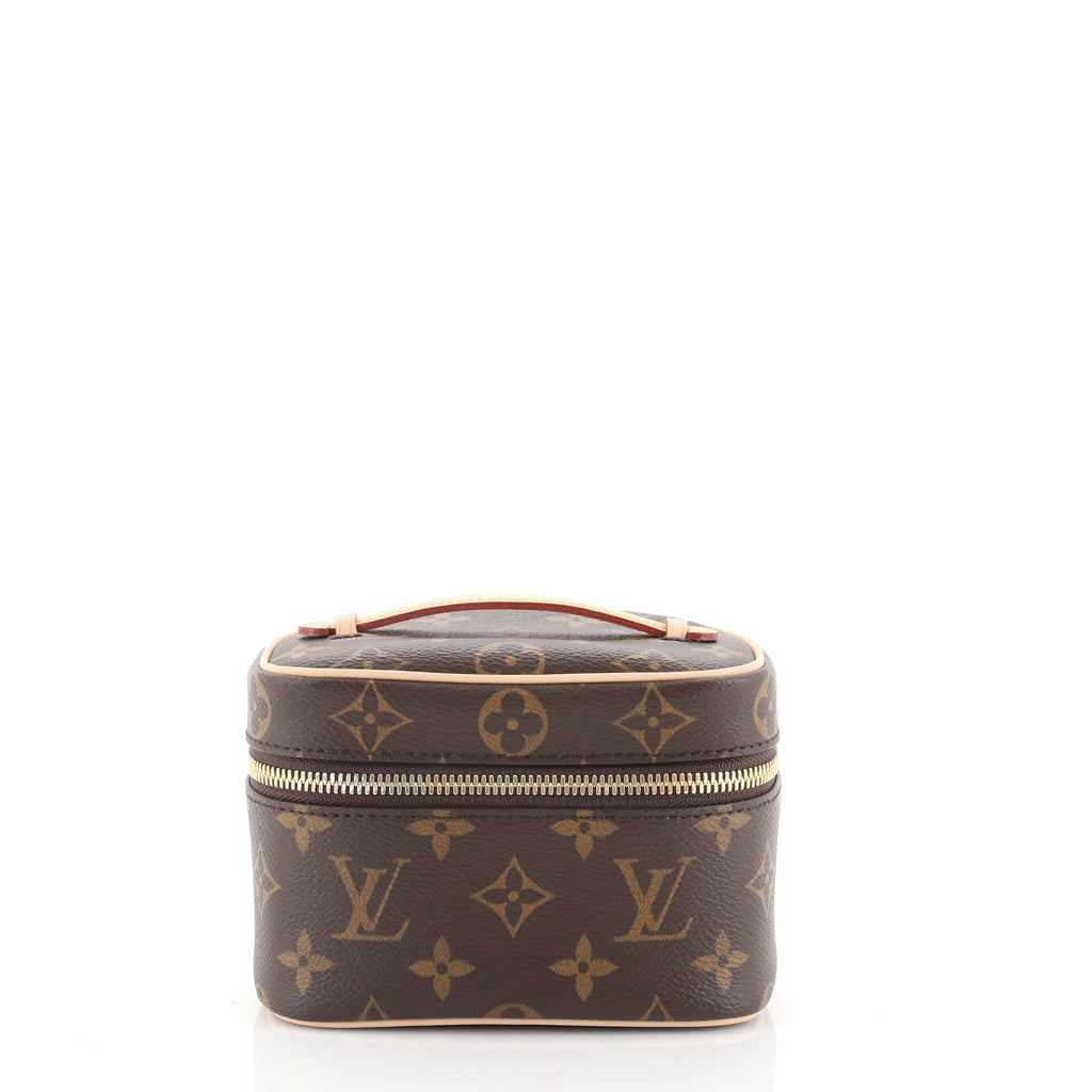 Nice Vanity Case Monogram Canvas Nano