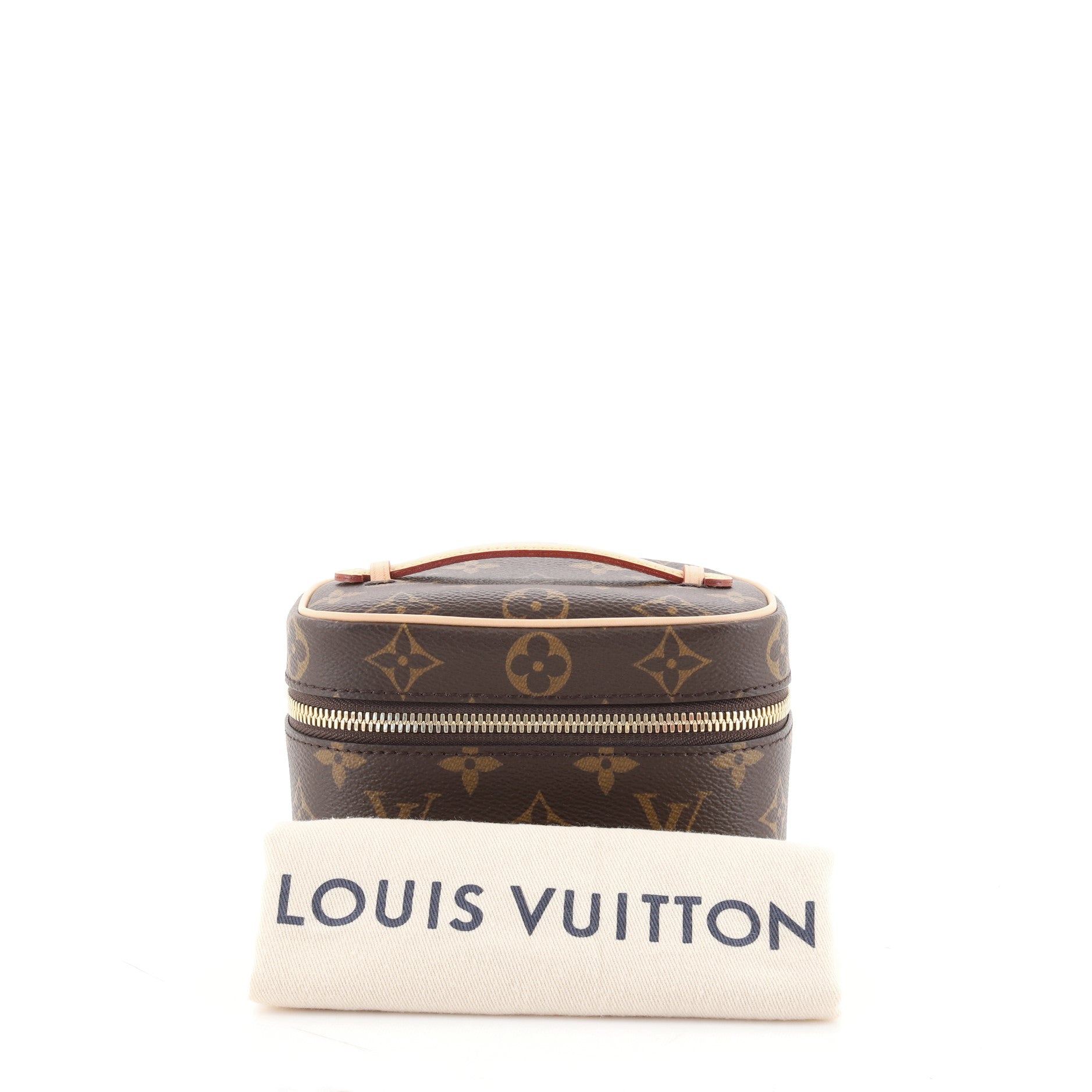 Nice Vanity Case Monogram Canvas Nano