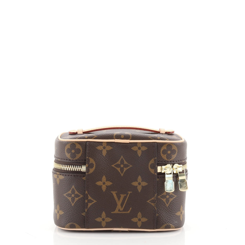 Nice Vanity Case Monogram Canvas Nano