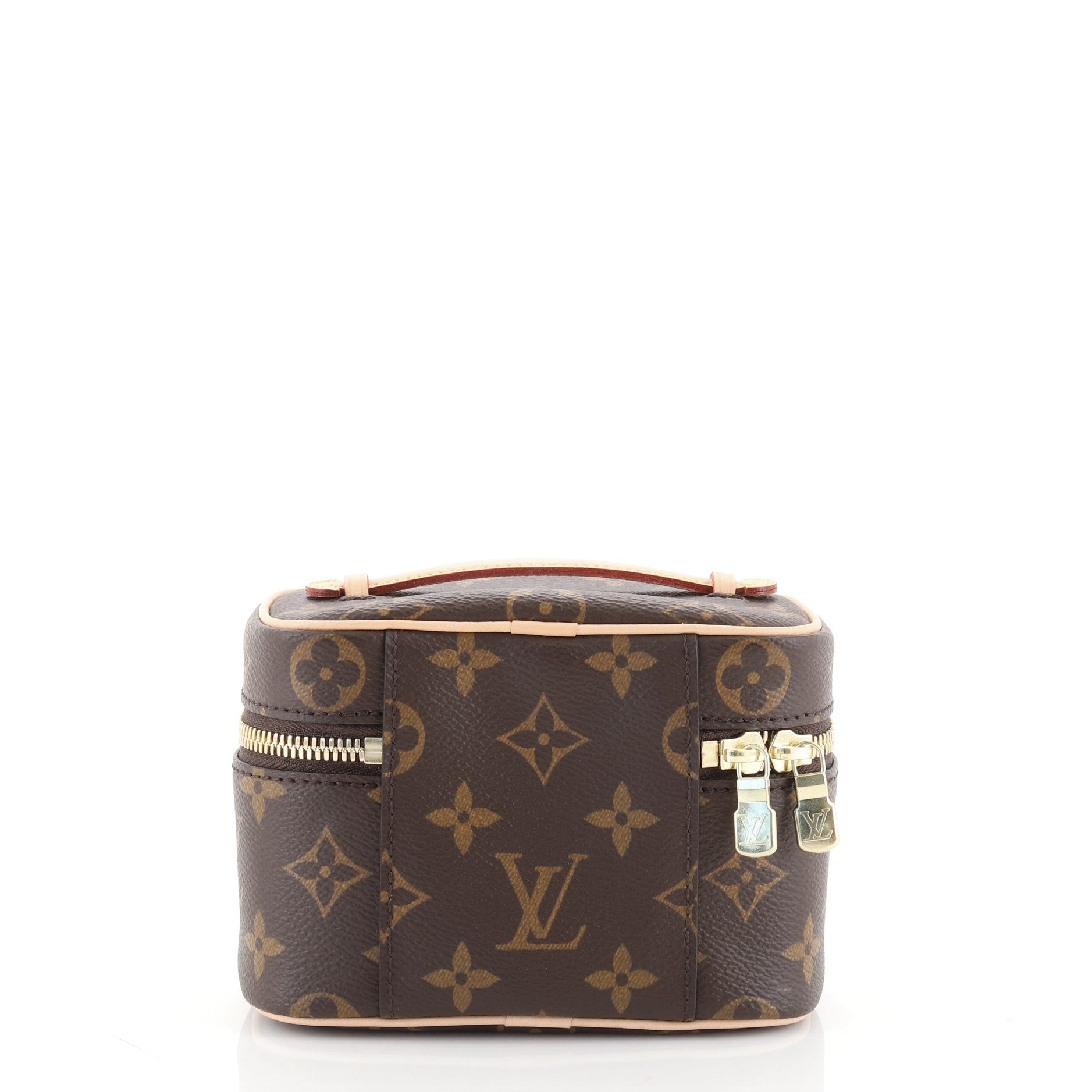 Nice Vanity Case Monogram Canvas Nano