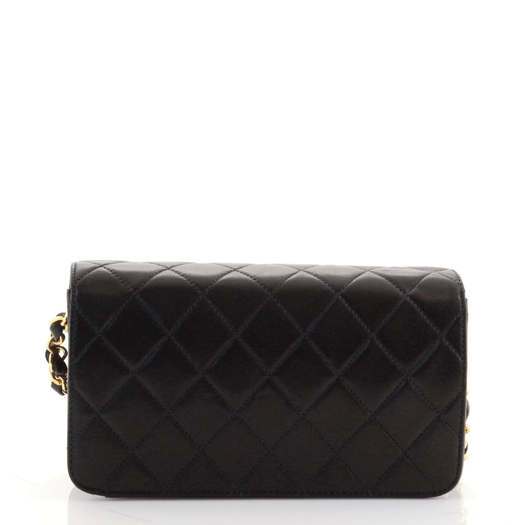 Vintage Full Flap Bag Quilted Lambskin Mini