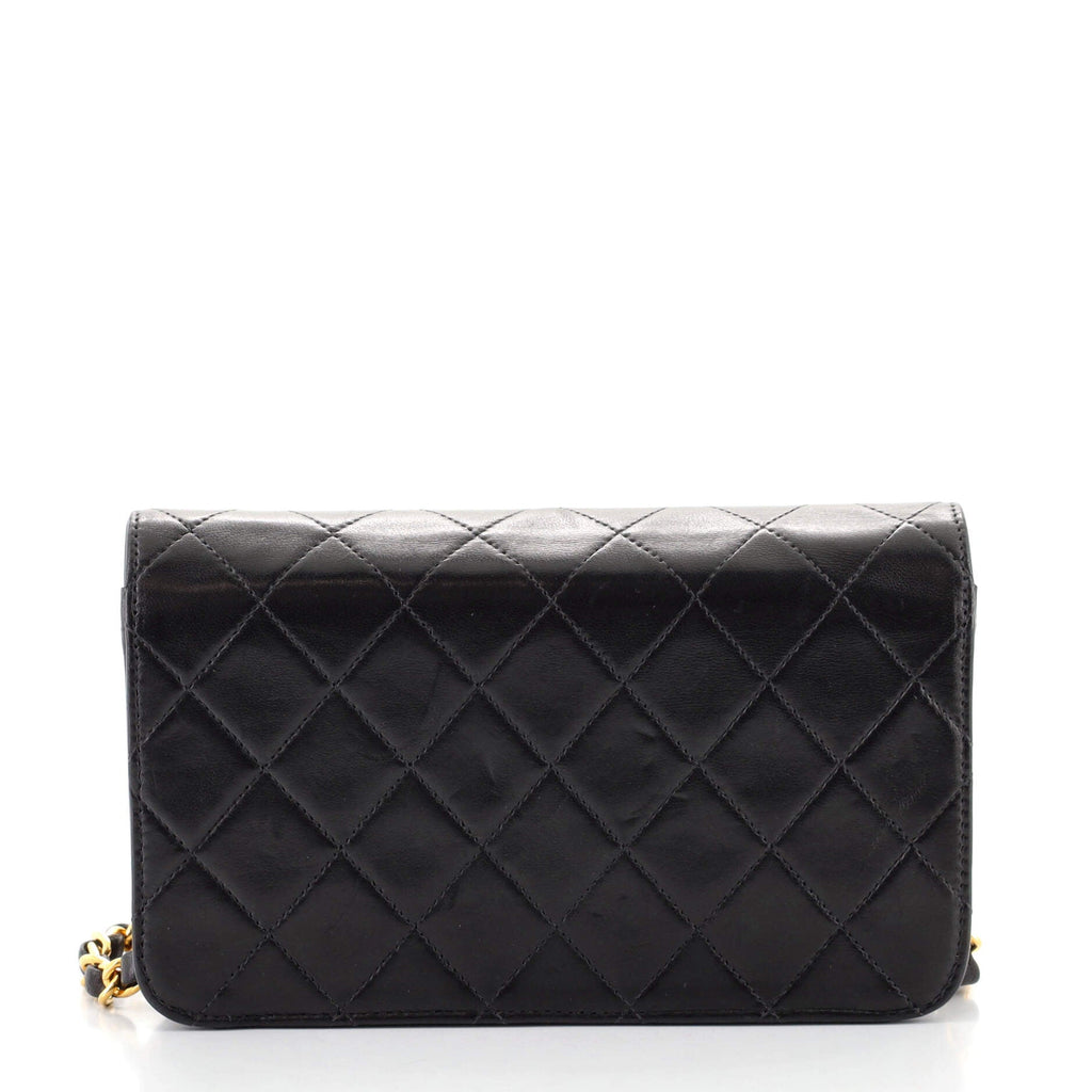 Vintage Full Flap Bag Quilted Lambskin Mini