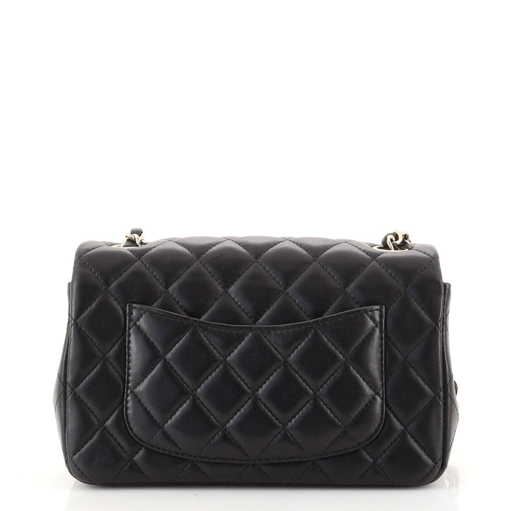 Classic Single Flap Bag Quilted Lambskin Mini