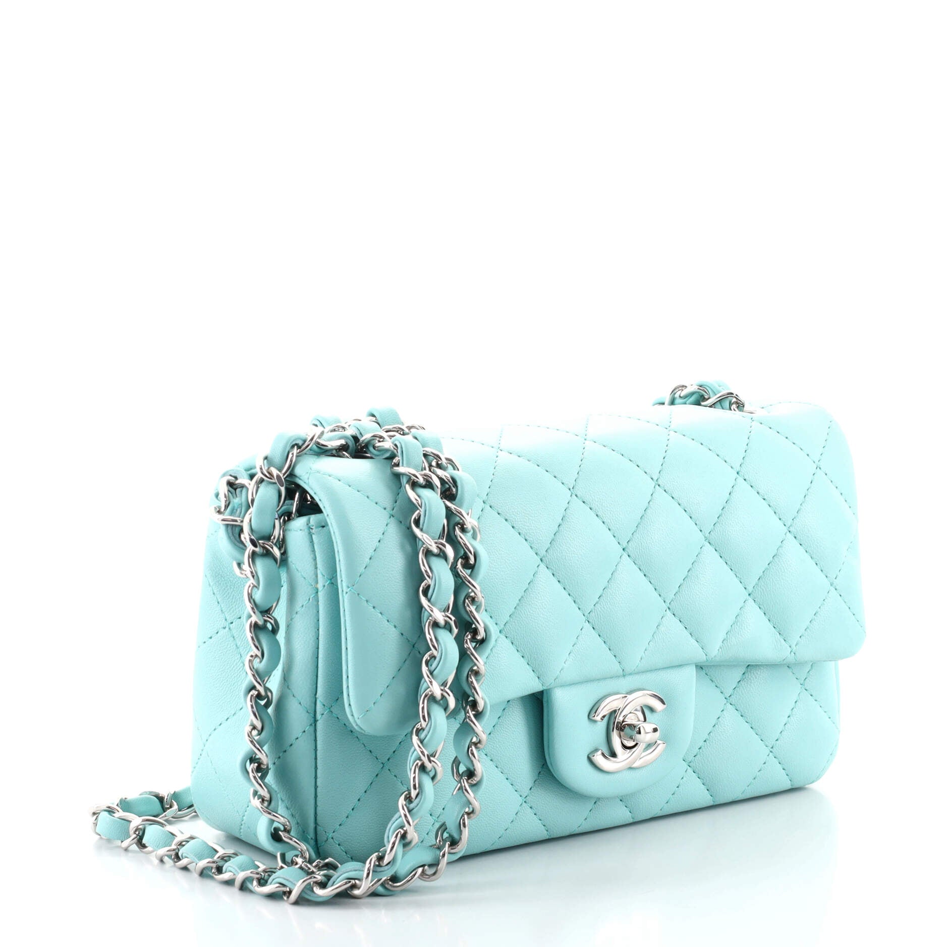 Classic Single Flap Bag Quilted Lambskin Mini