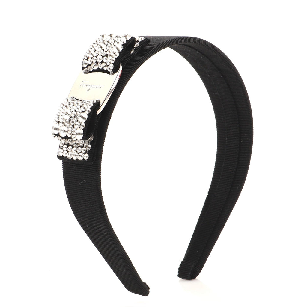 Vara Headband Crystal Embellished Fabric XS