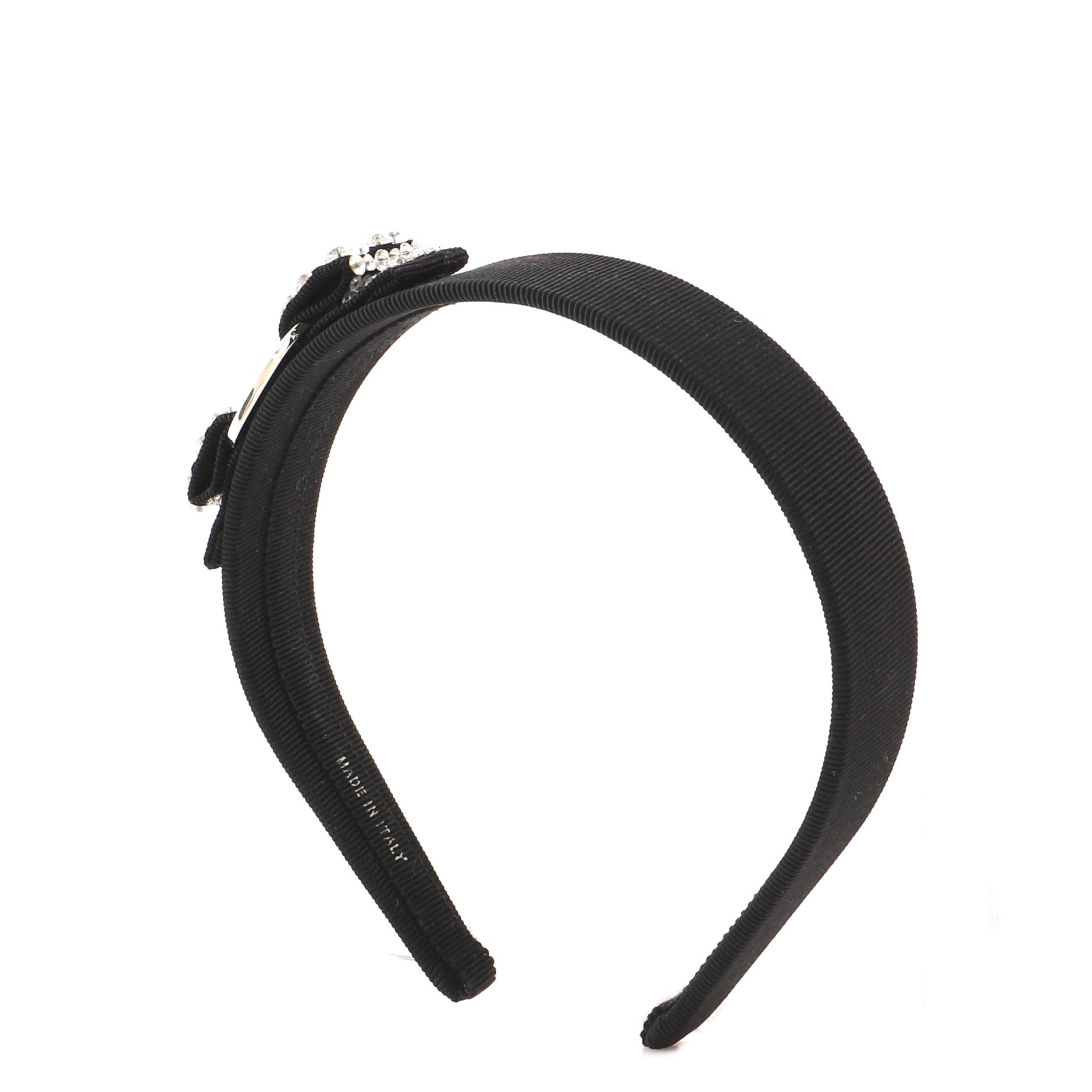 Vara Headband Crystal Embellished Fabric XS