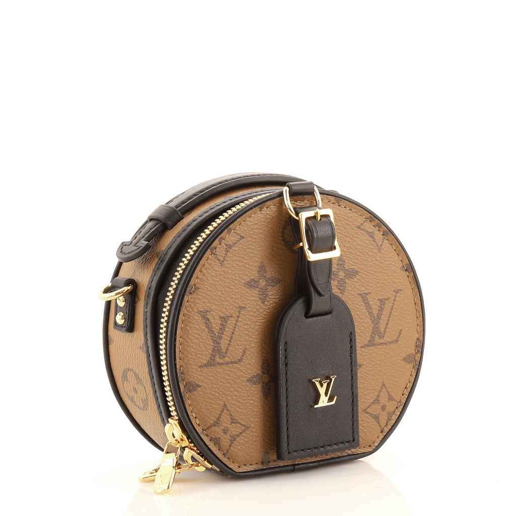 Mini Boite Chapeau Bag Reverse Monogram Canvas
